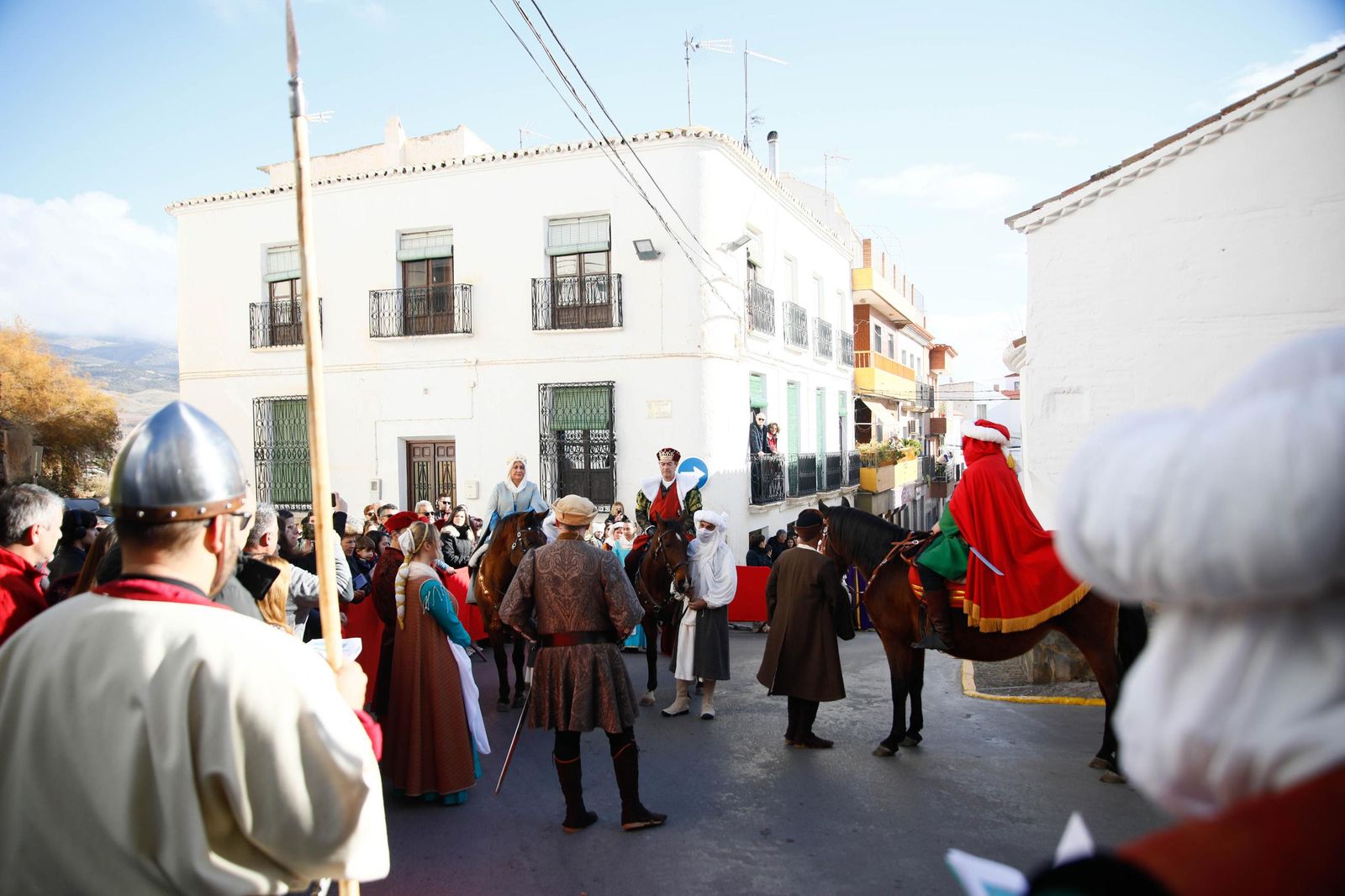 La Recreación de la Pernoctación de los Reyes Católicos en Fiñana, en imágenes