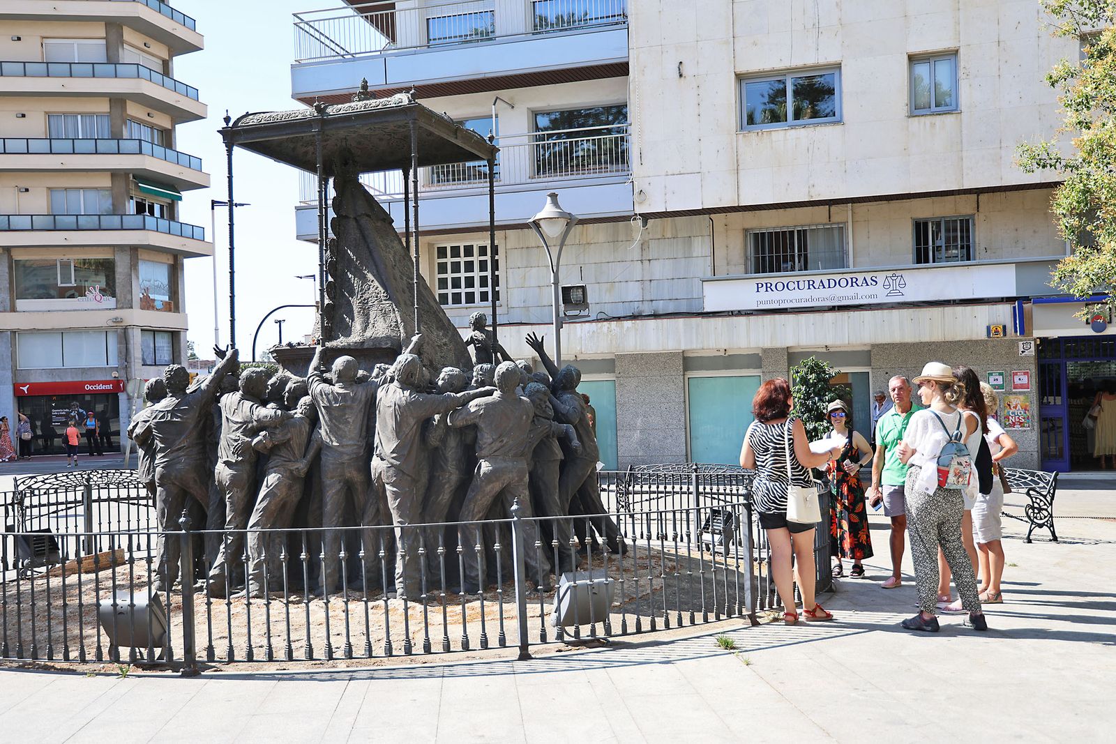 El Punto, lugar de paso y encuentro de la ciudad de Huelva