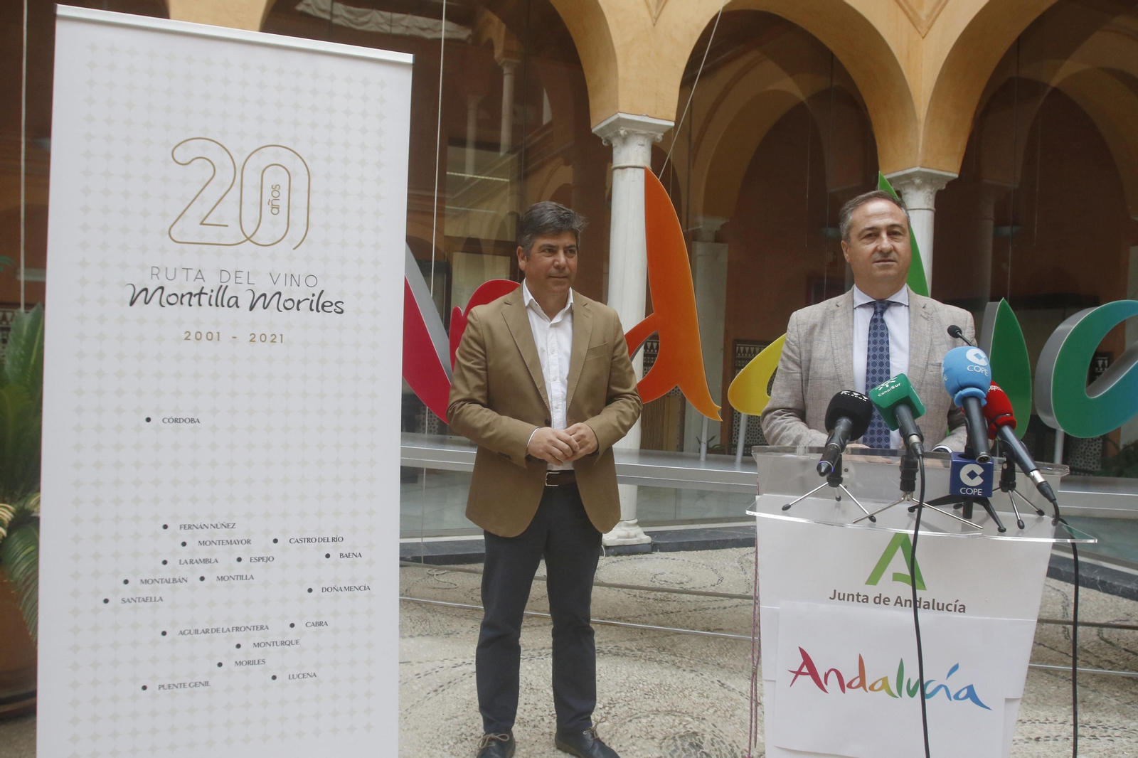 Presentación del aniversario de La Ruta del Vino Montilla-Moriles.