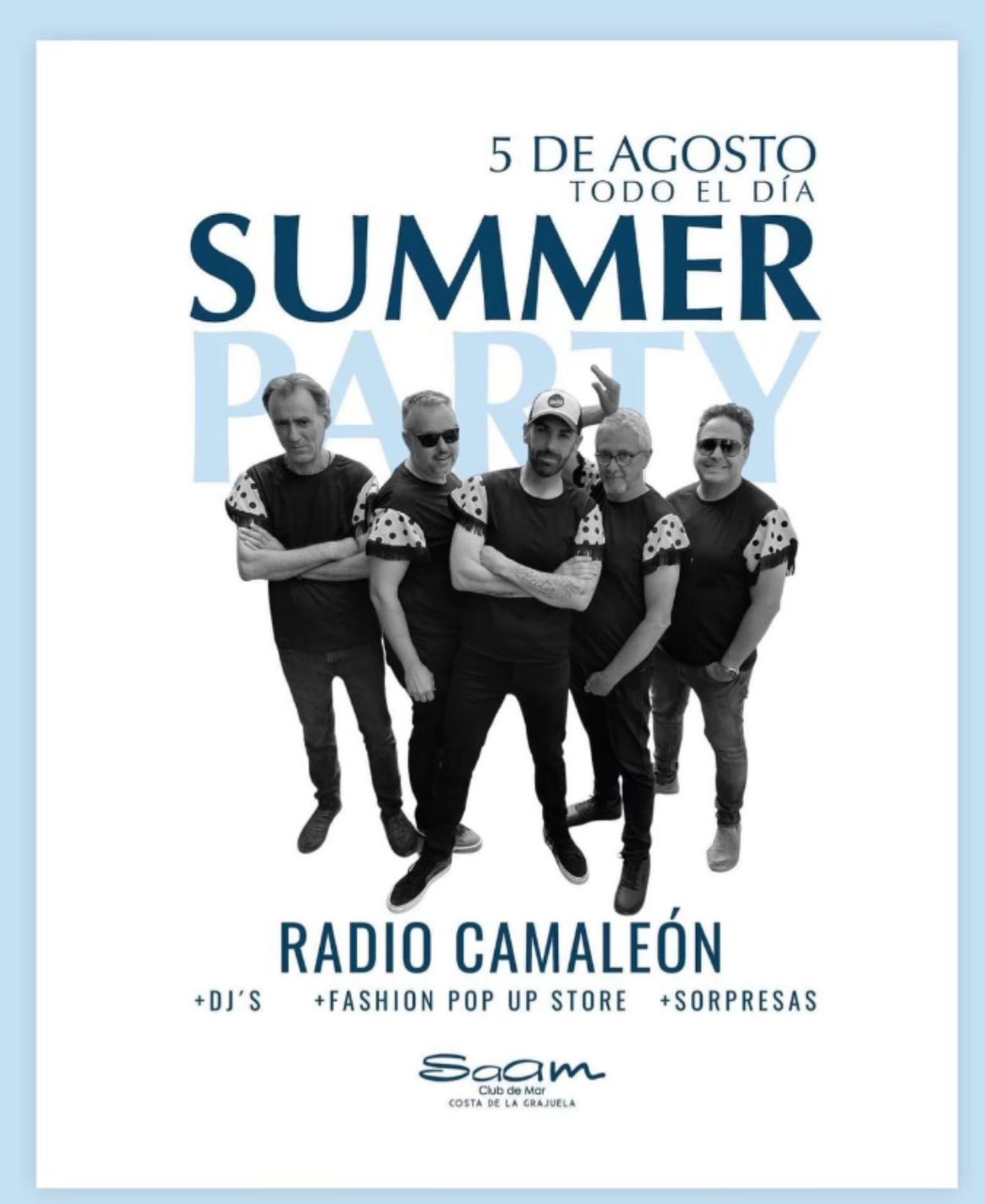 Summer Party, en Saam Beach de Mar - Rota