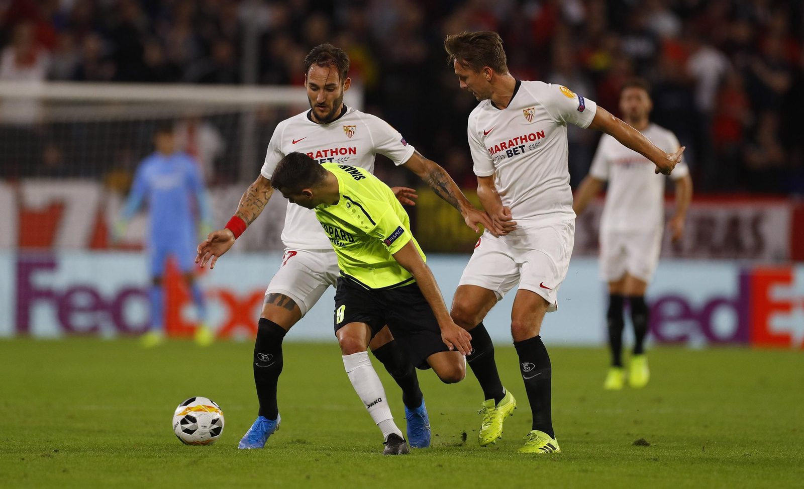 Las fotos del Sevilla-Dudelange