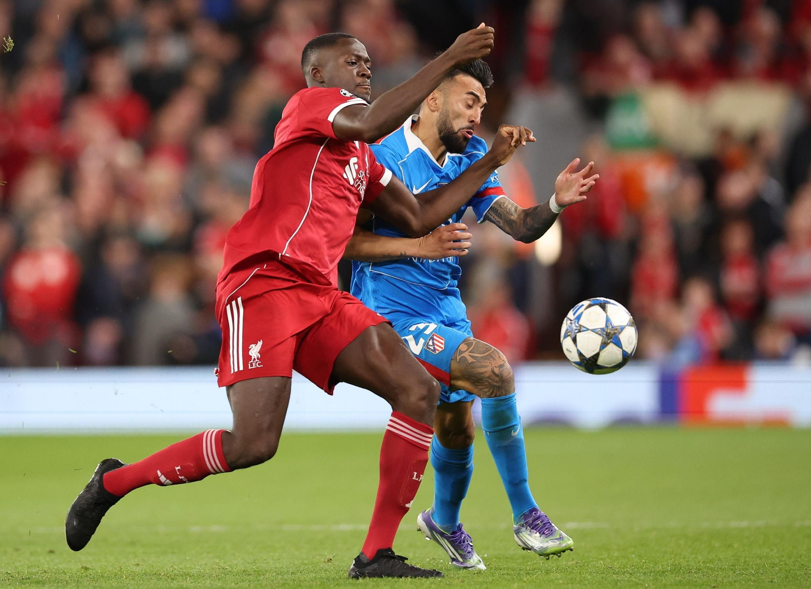 Las fotos del Liverpool - Atlético de Madrid