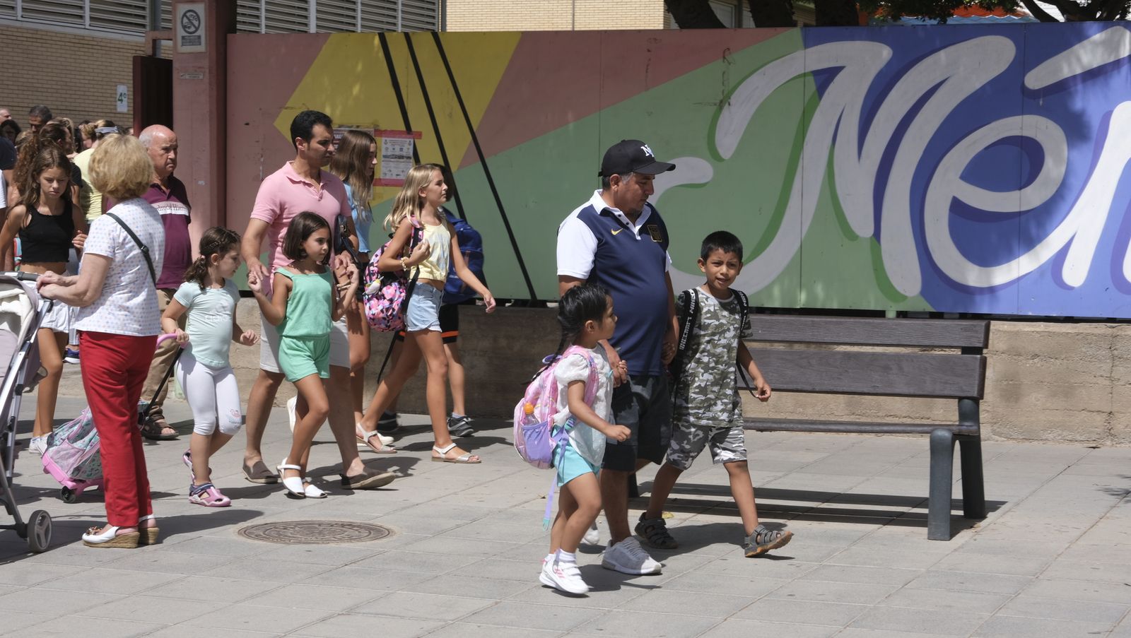 Imágenes del primer día de curso escolar en Almería
