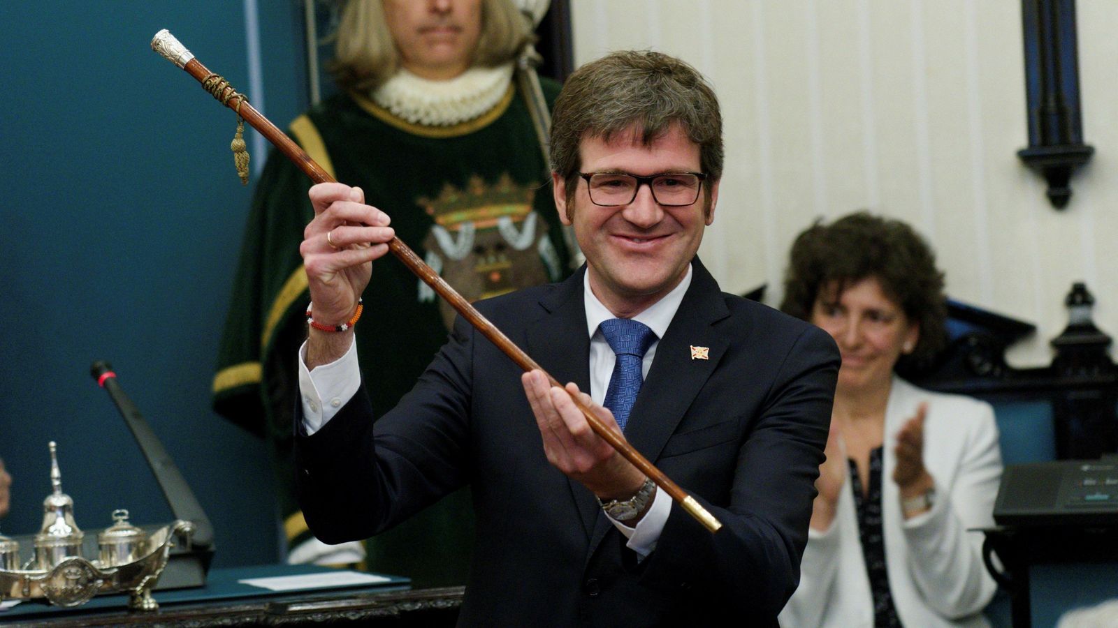Gorka Urtaran, alcalde de Vitoria.