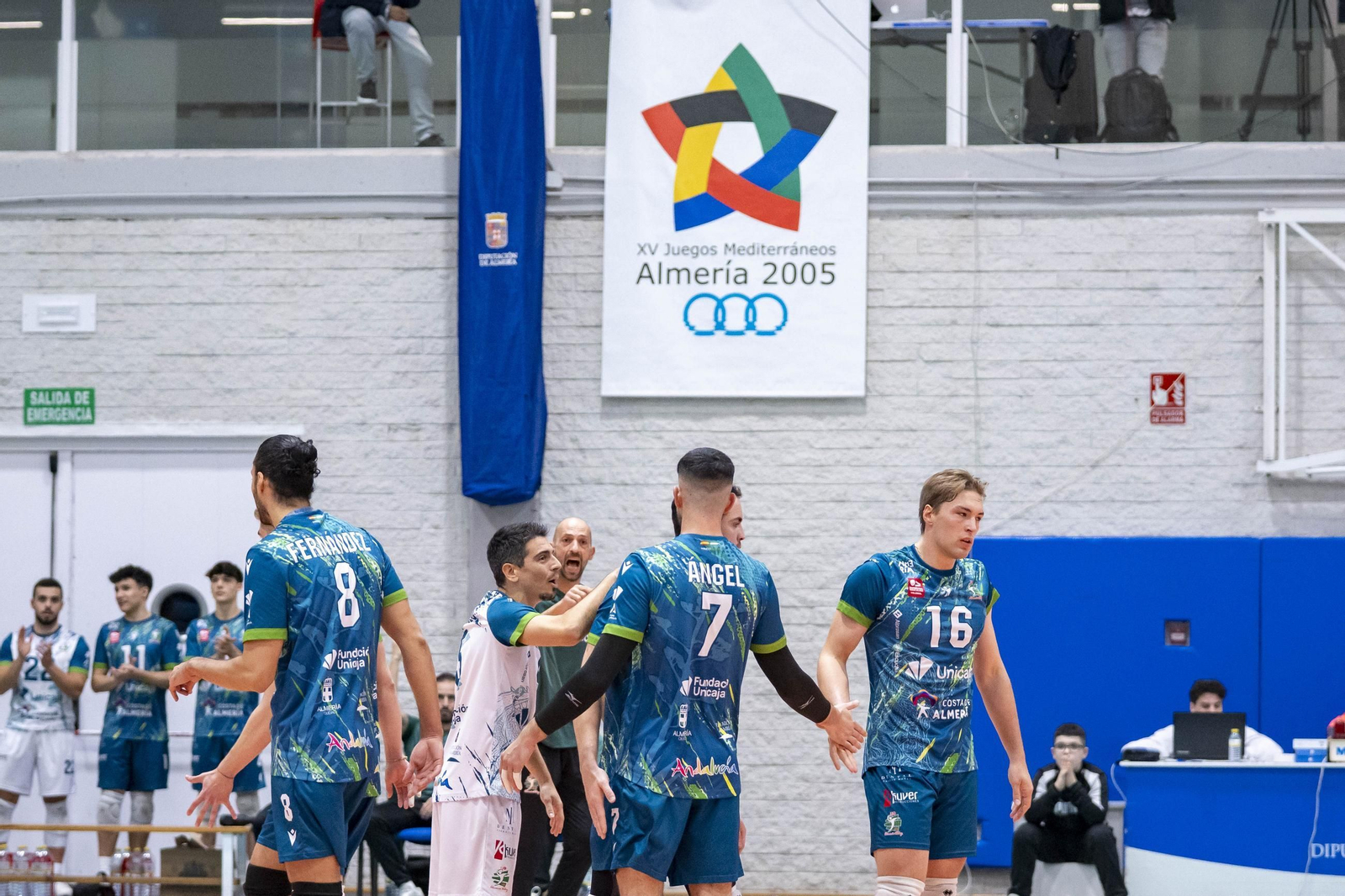 Las imágenes del partido de Superliga entre Unicaja Costa de Almería y Instercap Asisa Tarragona