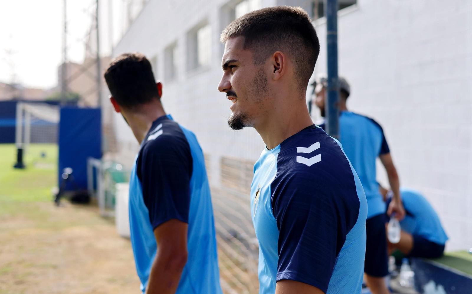 Entrenamiento del Atlético Malagueño. Entrenamiento del Atlético Malagueño.