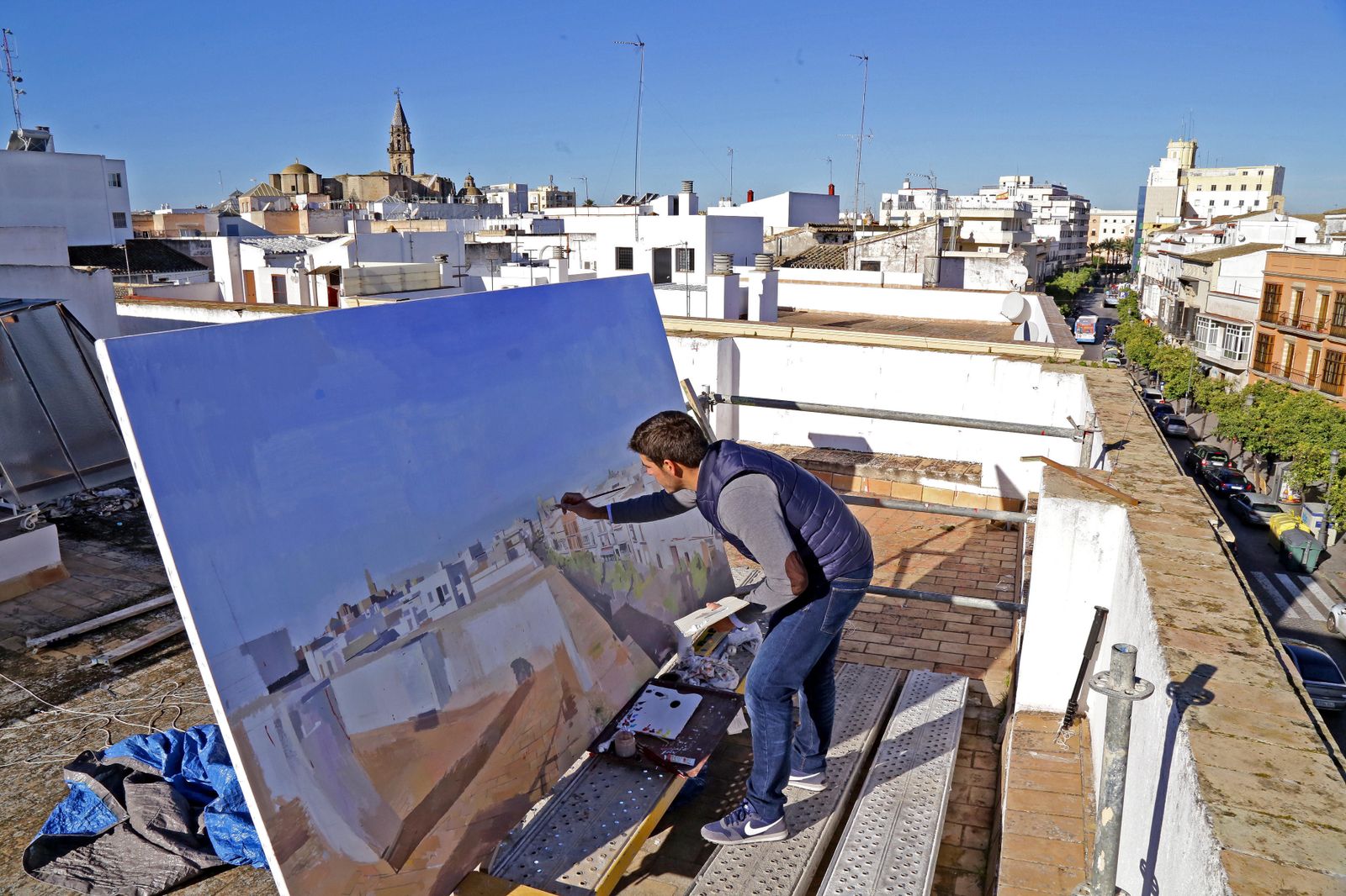El lento y apasionante proceso de la pintura