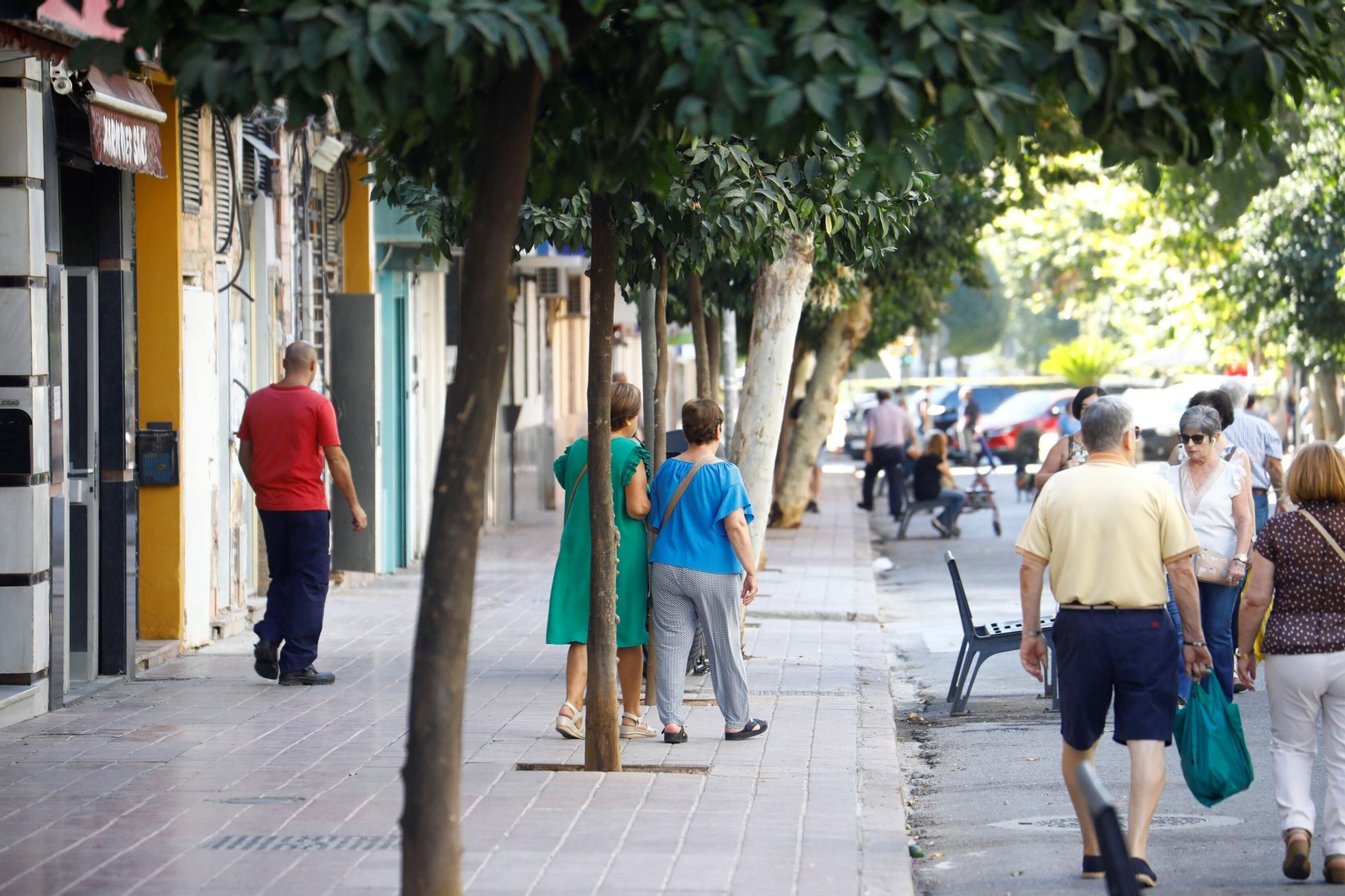 Las imágenes del inicio de las obras de reforma de La Viñuela