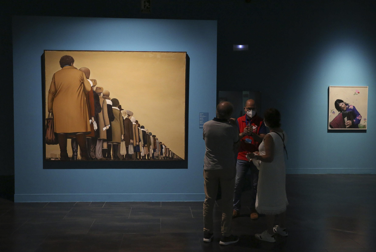 Obras de la actual colección anual del Museo de Arte Ruso.