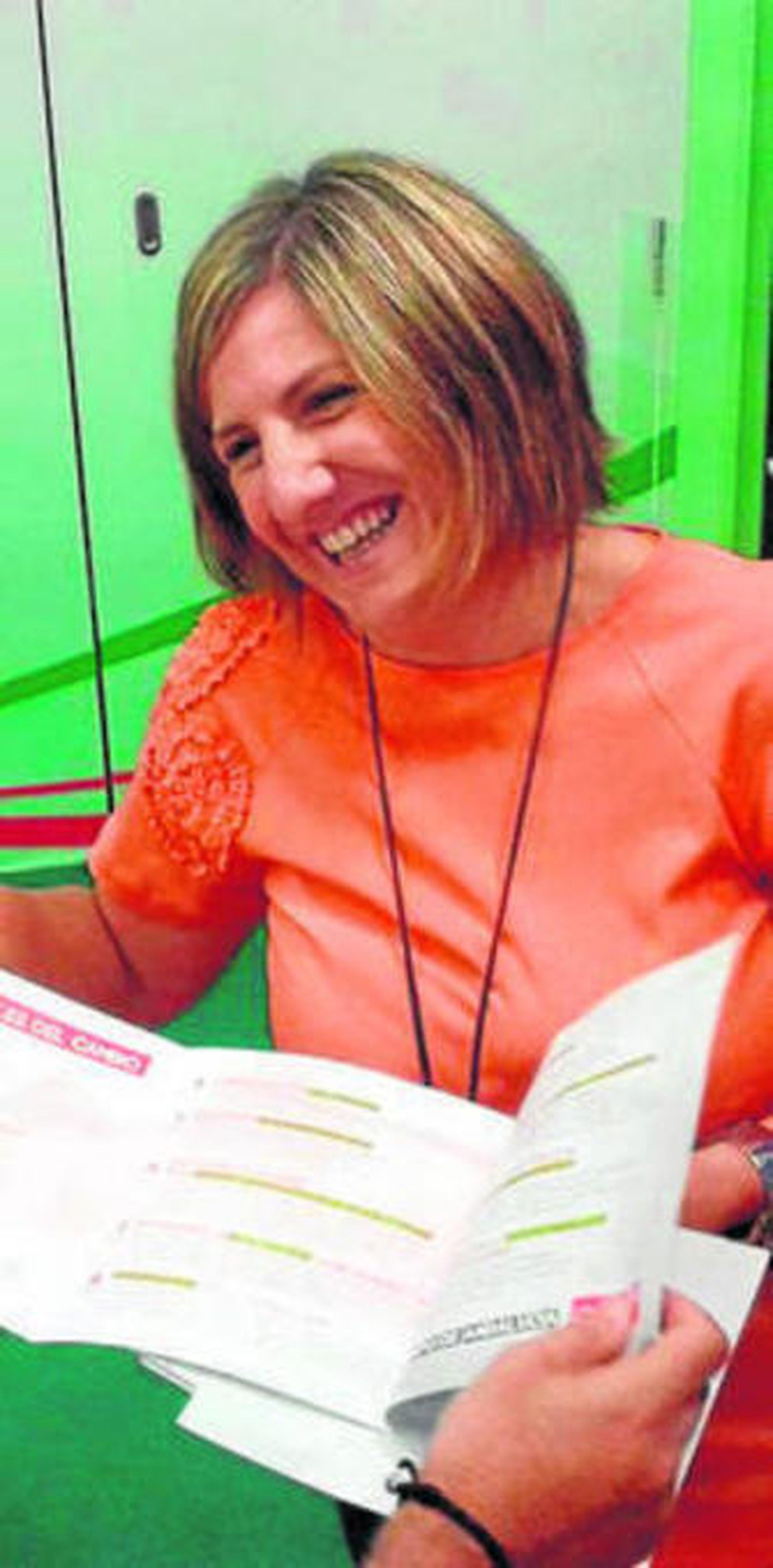 Irene García, ayer en Cádiz.