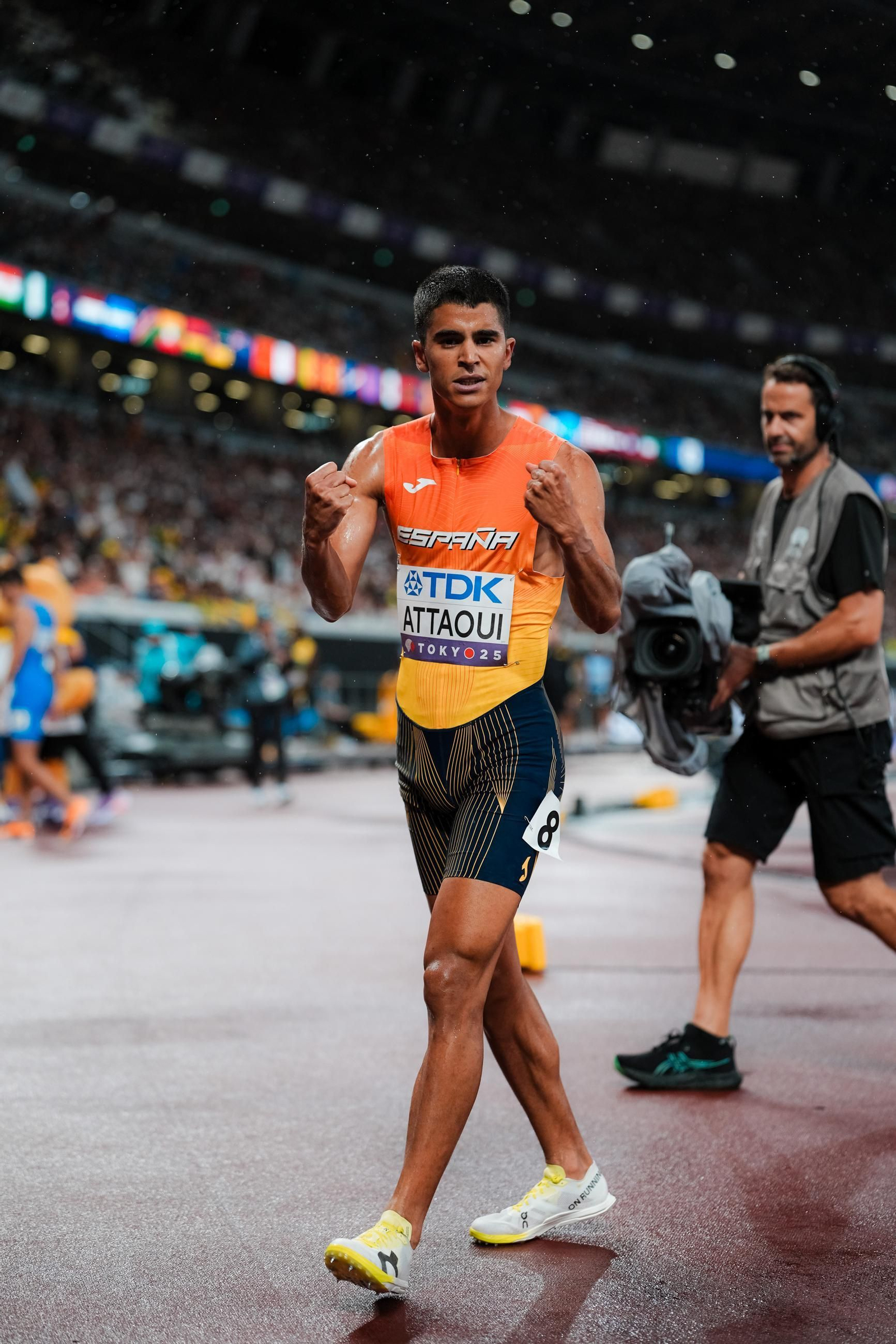 Las fotos del prometedor triunfo de Attaoui y del resto de la jornada del Mundial de Atletismo