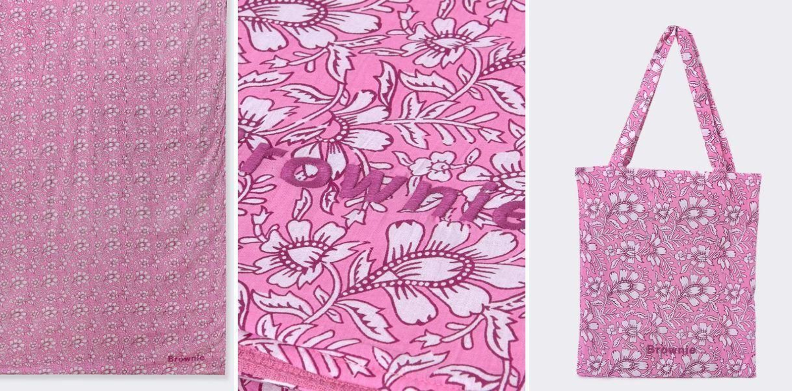 Bolsa y toalla de playa de Brownie