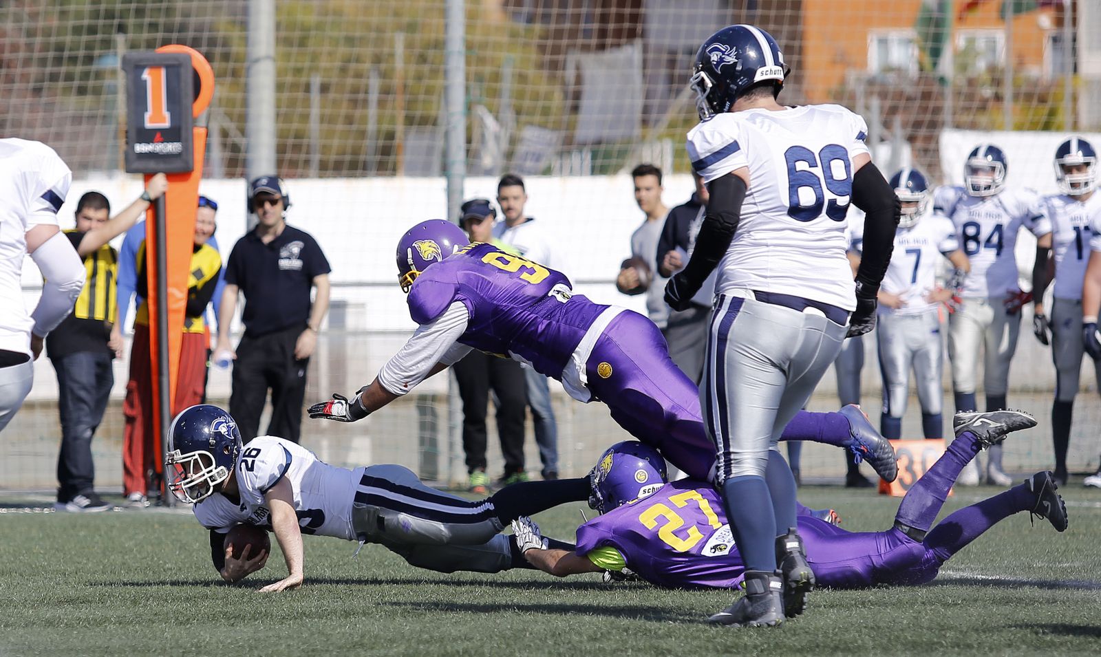 Las fotos del Málaga Corsairs - Sevilla Linces