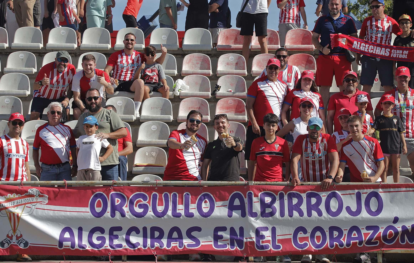 Búscate en el Nuevo Mirador durante el Algeciras - Alcorcón de Primera Federación