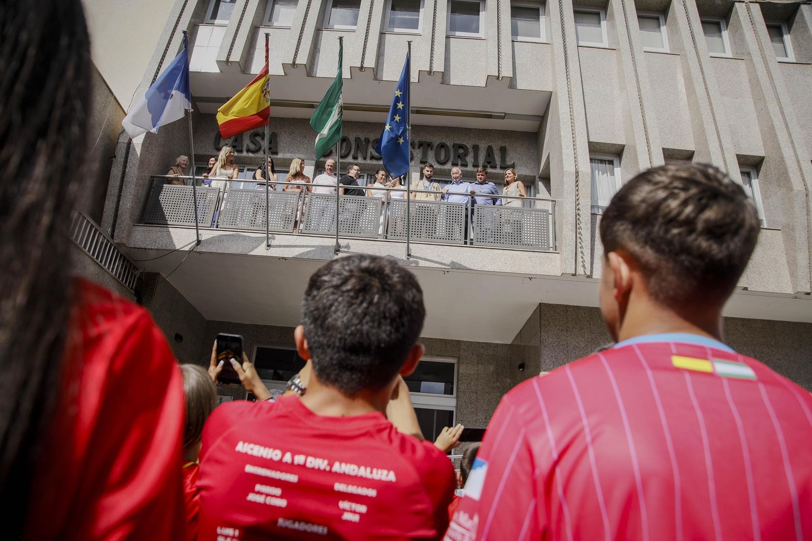 Álex Baena en el Ayto de Roquetas de Mar, en imágenes