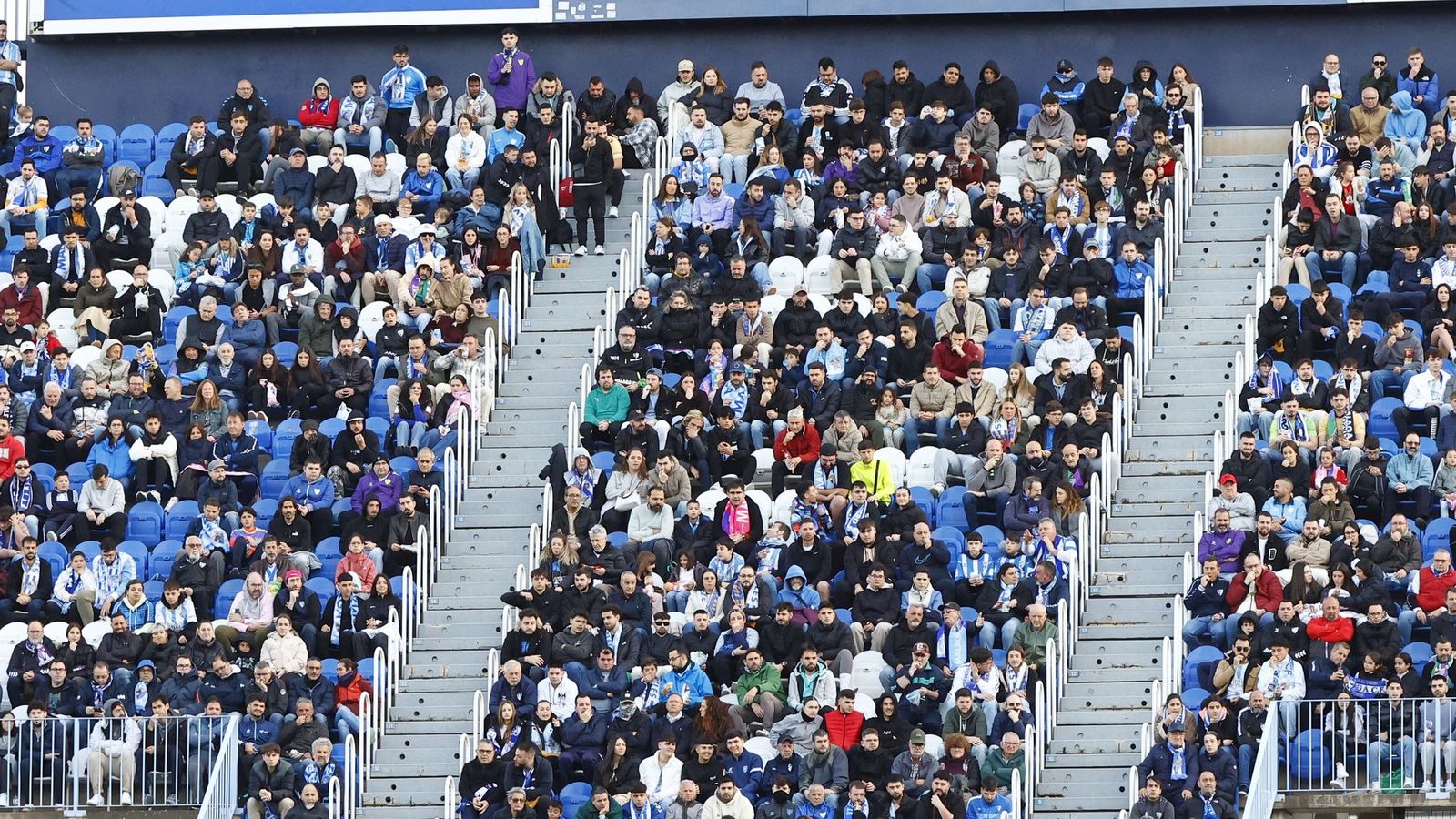 El Málaga CF-Racing de Ferrol, en fotos