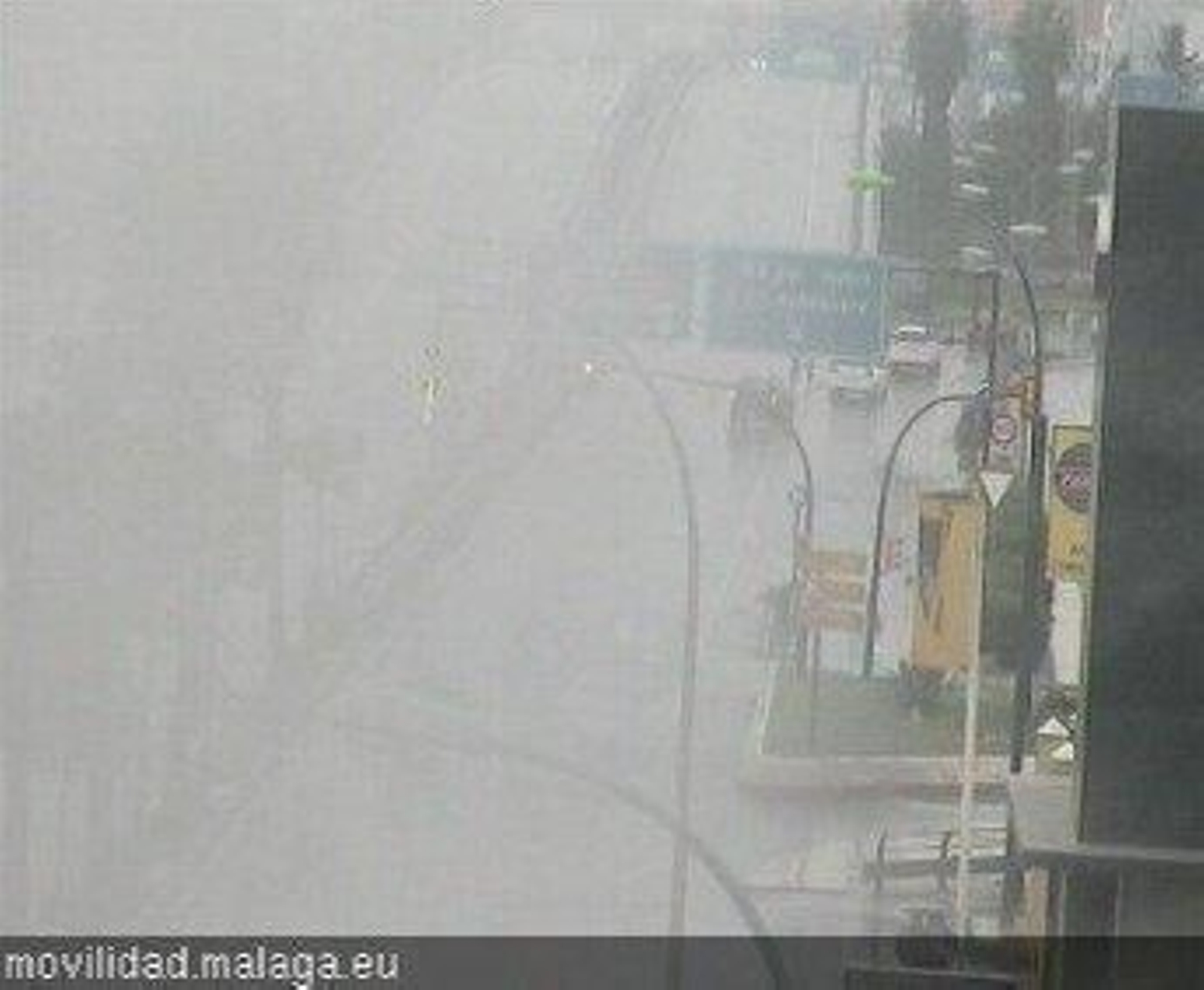 Imágenes de las fuertes lluvias en la provincia
