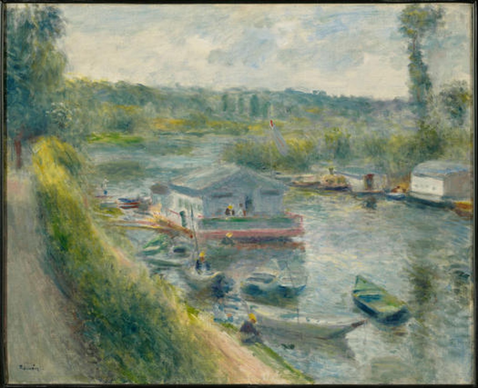 La barca lavadero de Bas-Meudon.