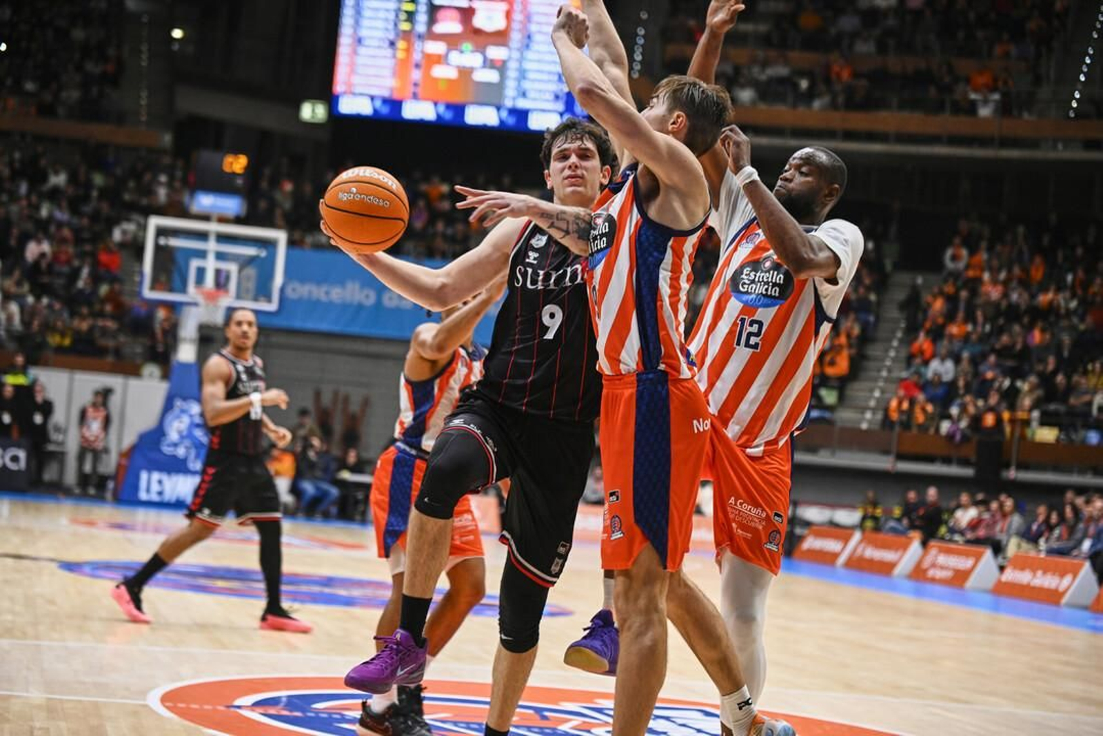 Rubén Domínguez, una exhibición histórica con el Bilbao Basket