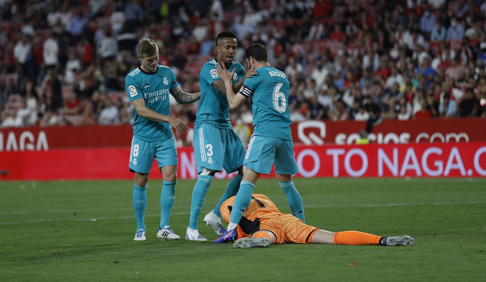 Las imágenes del Sevilla- Real Madrid