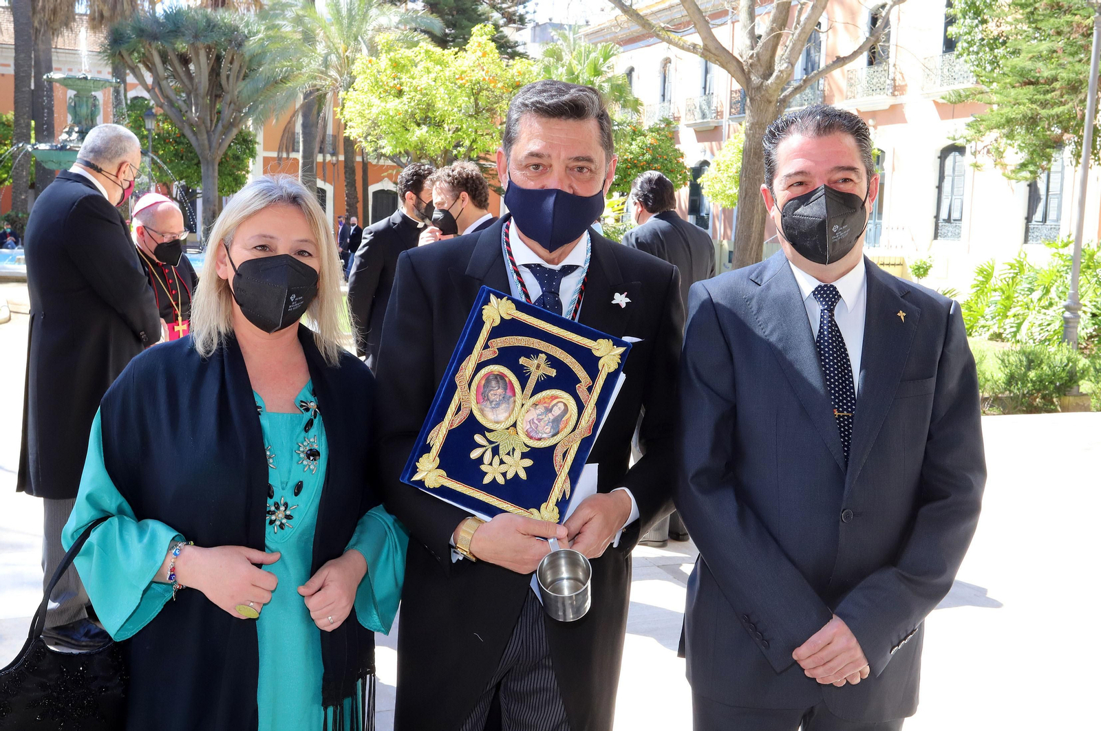 Imágenes del Pregón de la Semana Santa de Huelva 2021 de Eduardo Sugrañes