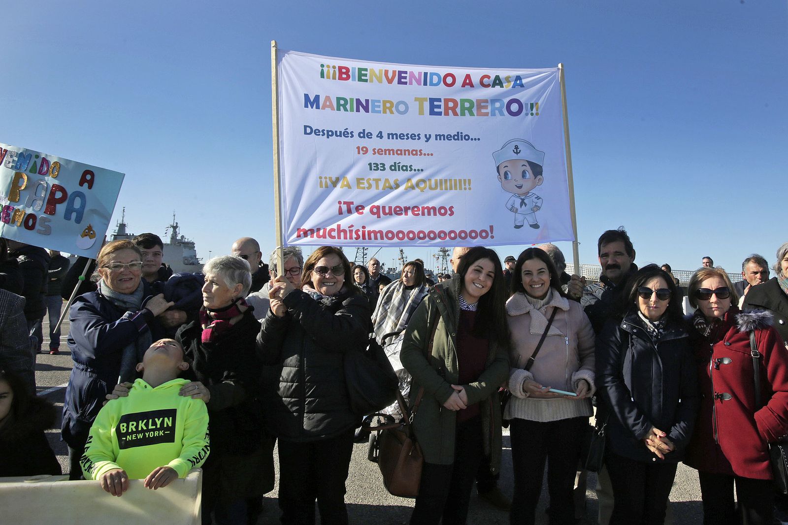 Las mejores imágenes del regreso de la fragata 'Canarias'