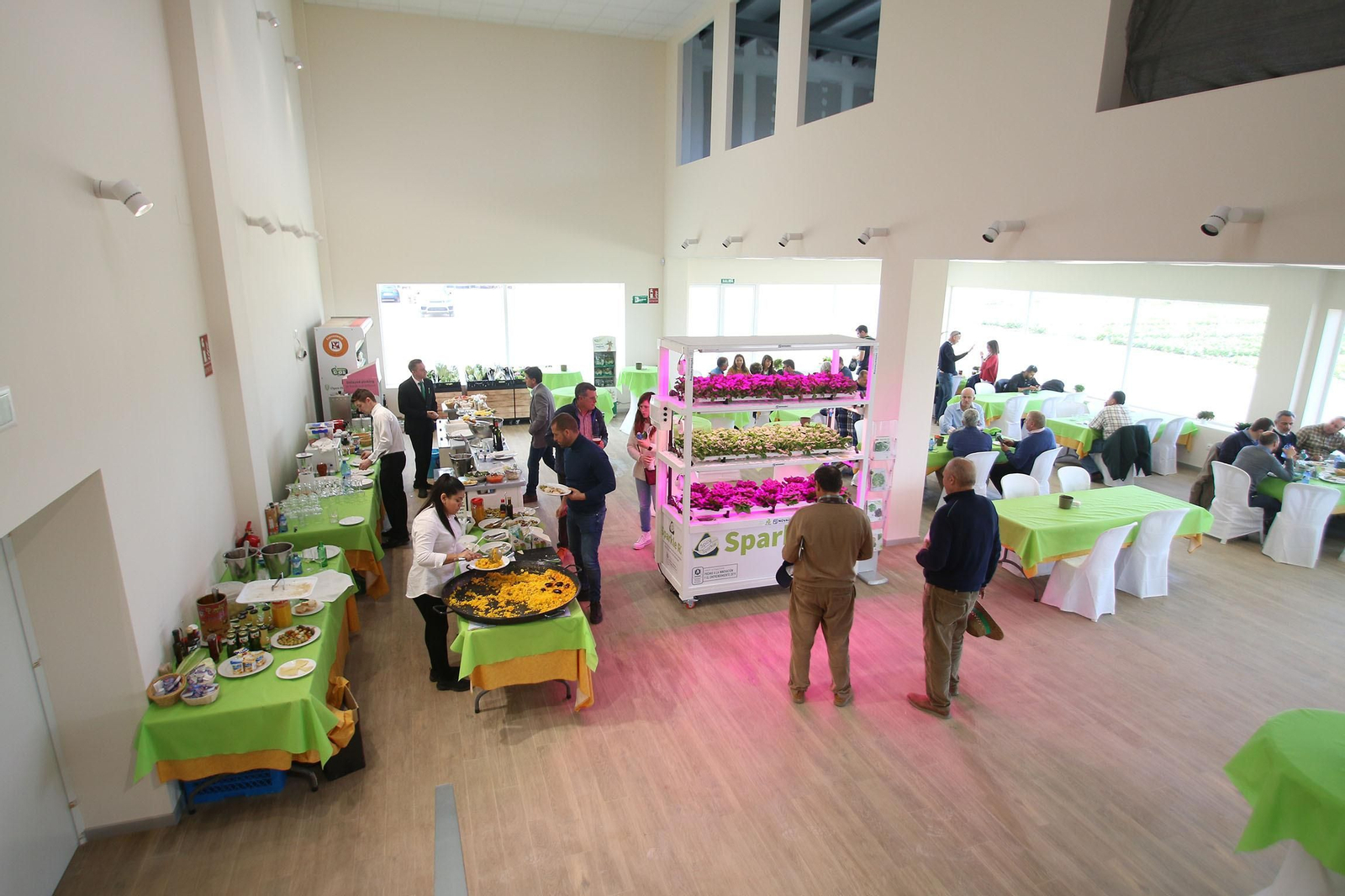 Fotogalería de las jornadas de puertas abiertas de Rijk Zwaan en Cartagena