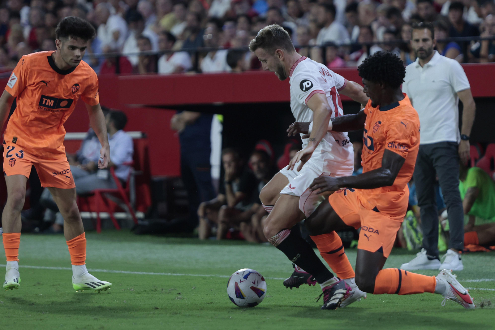 Las imágenes del Sevilla - Valencia