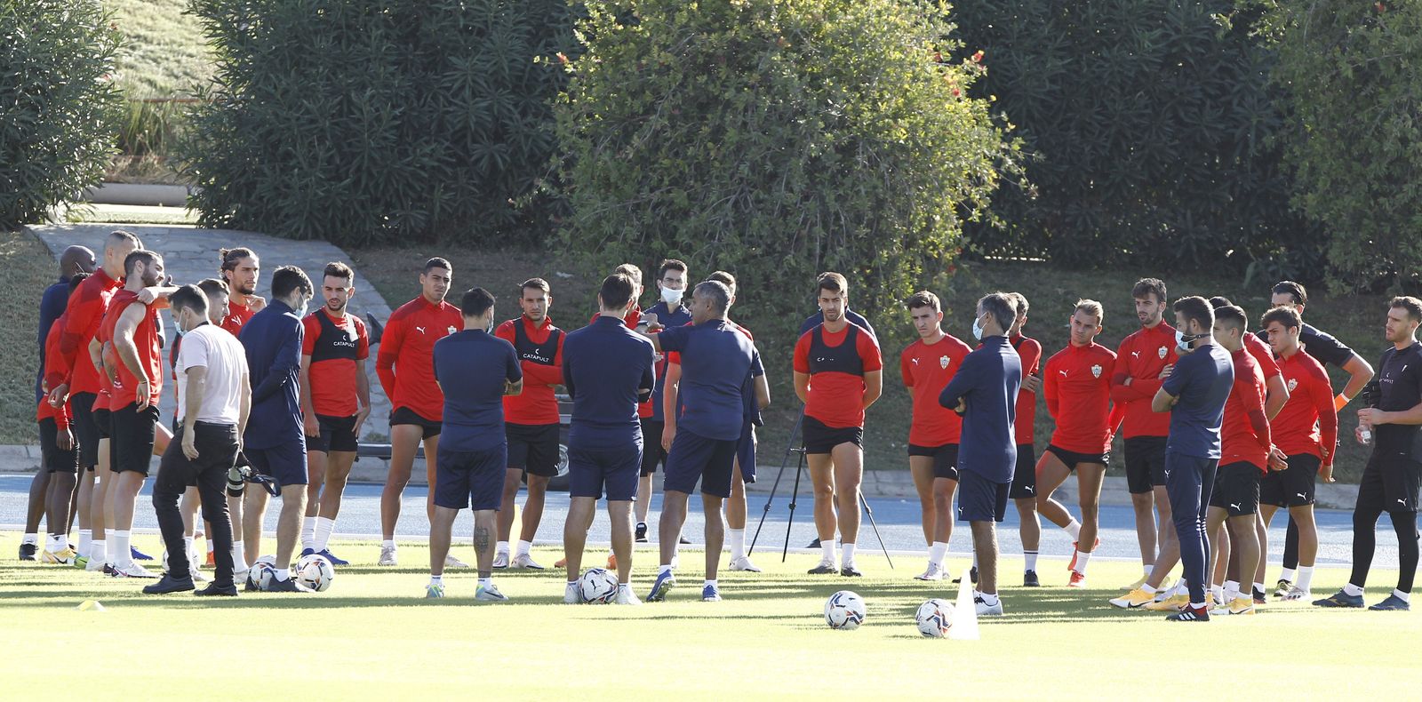 Entrenamiento U.D. Almería, martes 6 de octubre