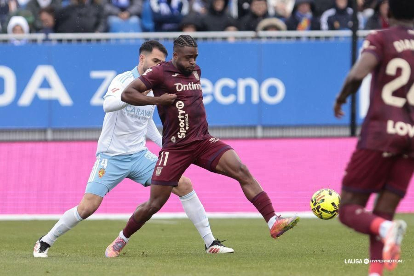 El Zaragoza llegará lanzado a La Rosaleda: tres victorias consecutivas