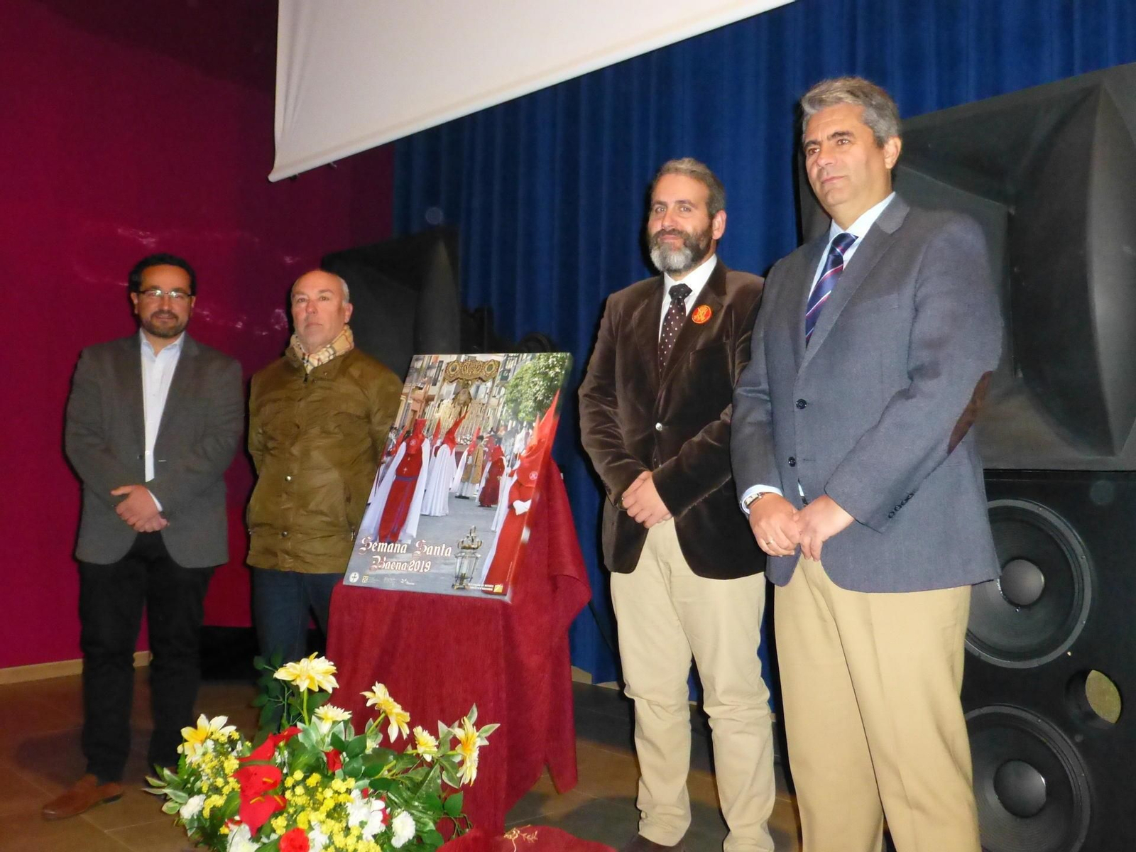 Presentación del cartel anunciador de la Semana Santa de Baena.