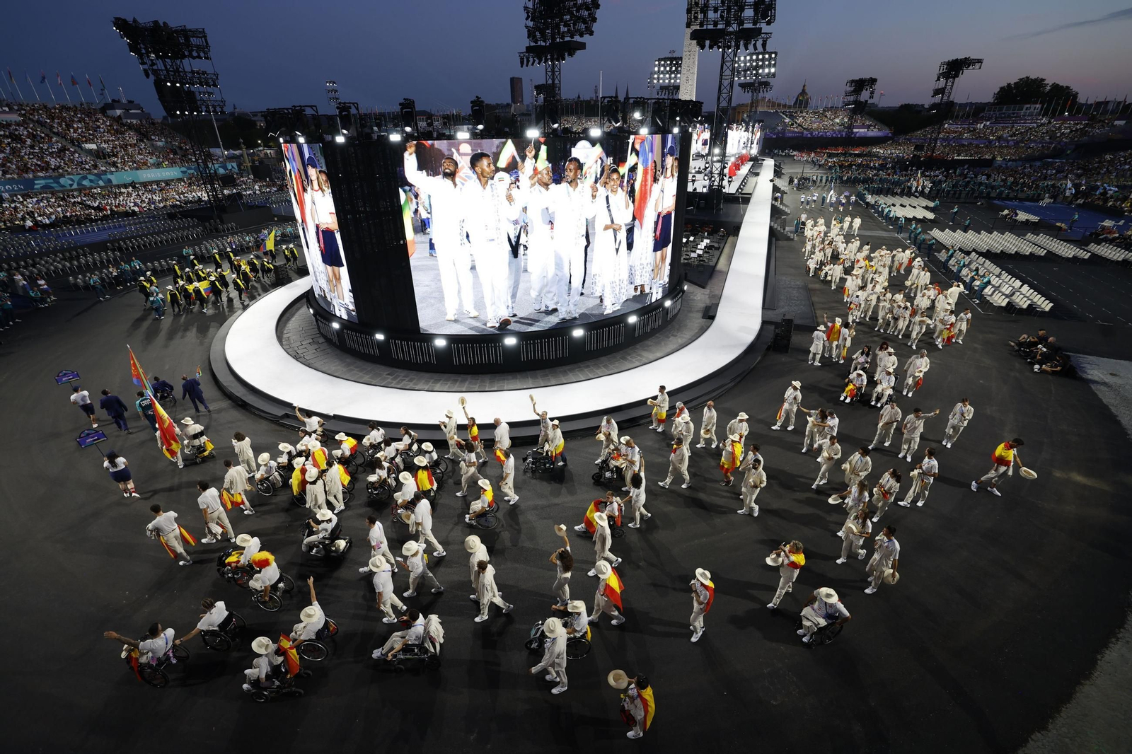 Las fotos de la inauguración de los Paralímpicos París 2024