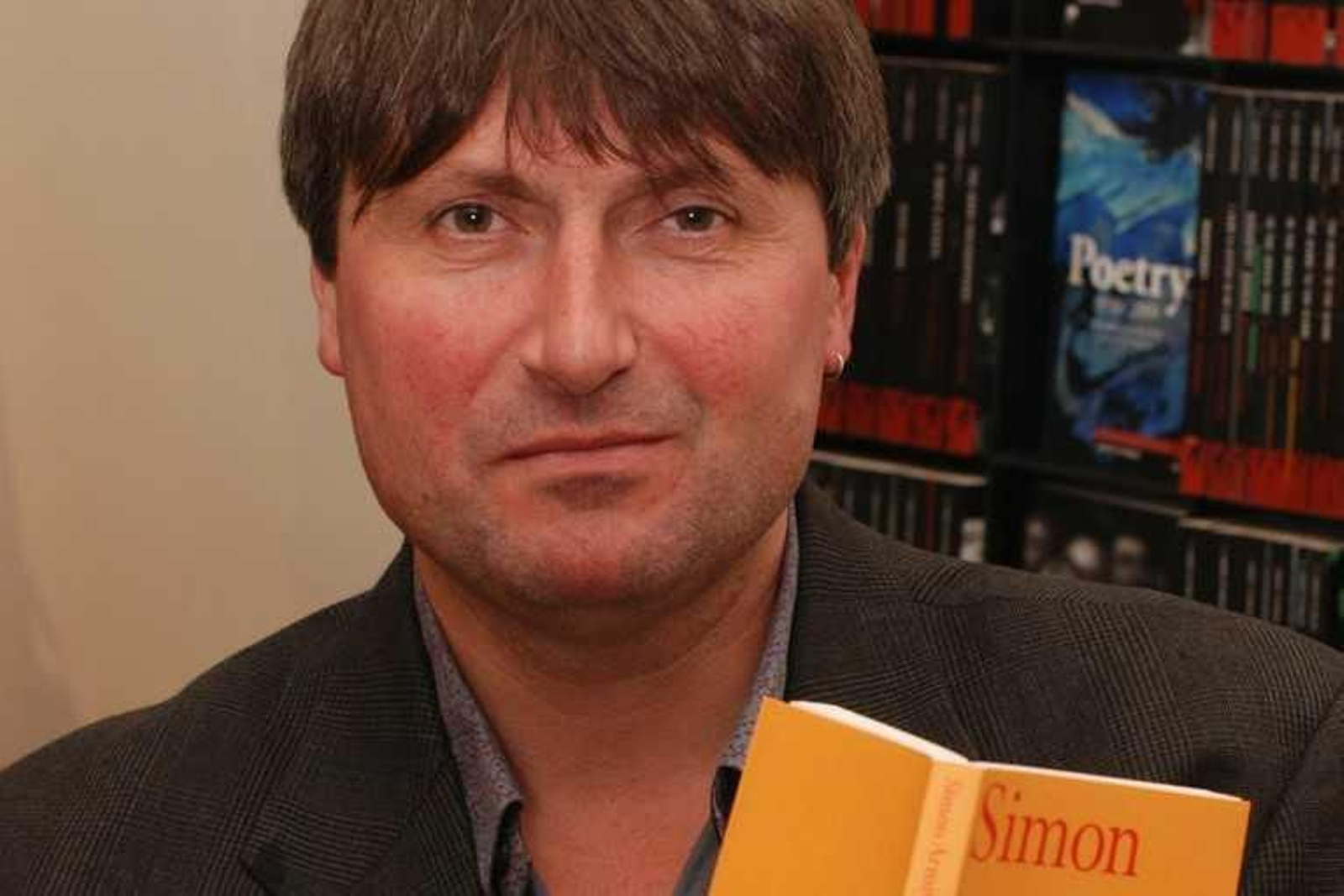 El poeta Simon Armitage.