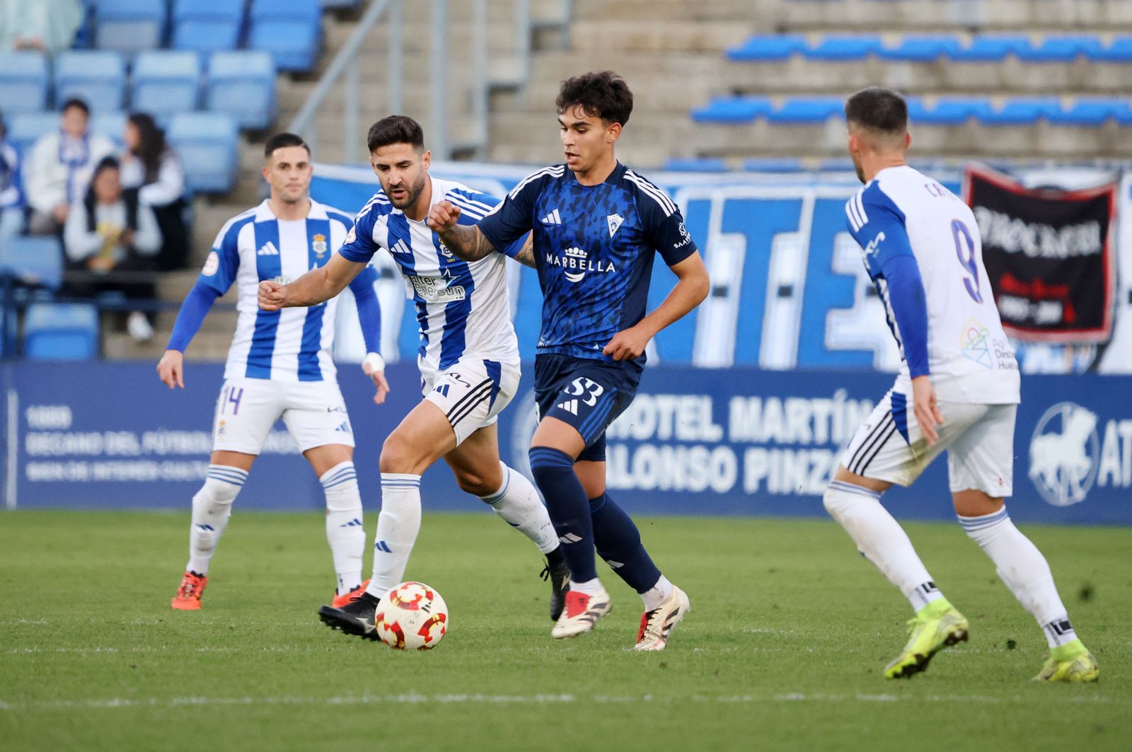Imágenes del Recreativo de Huelva-Marbella FC
