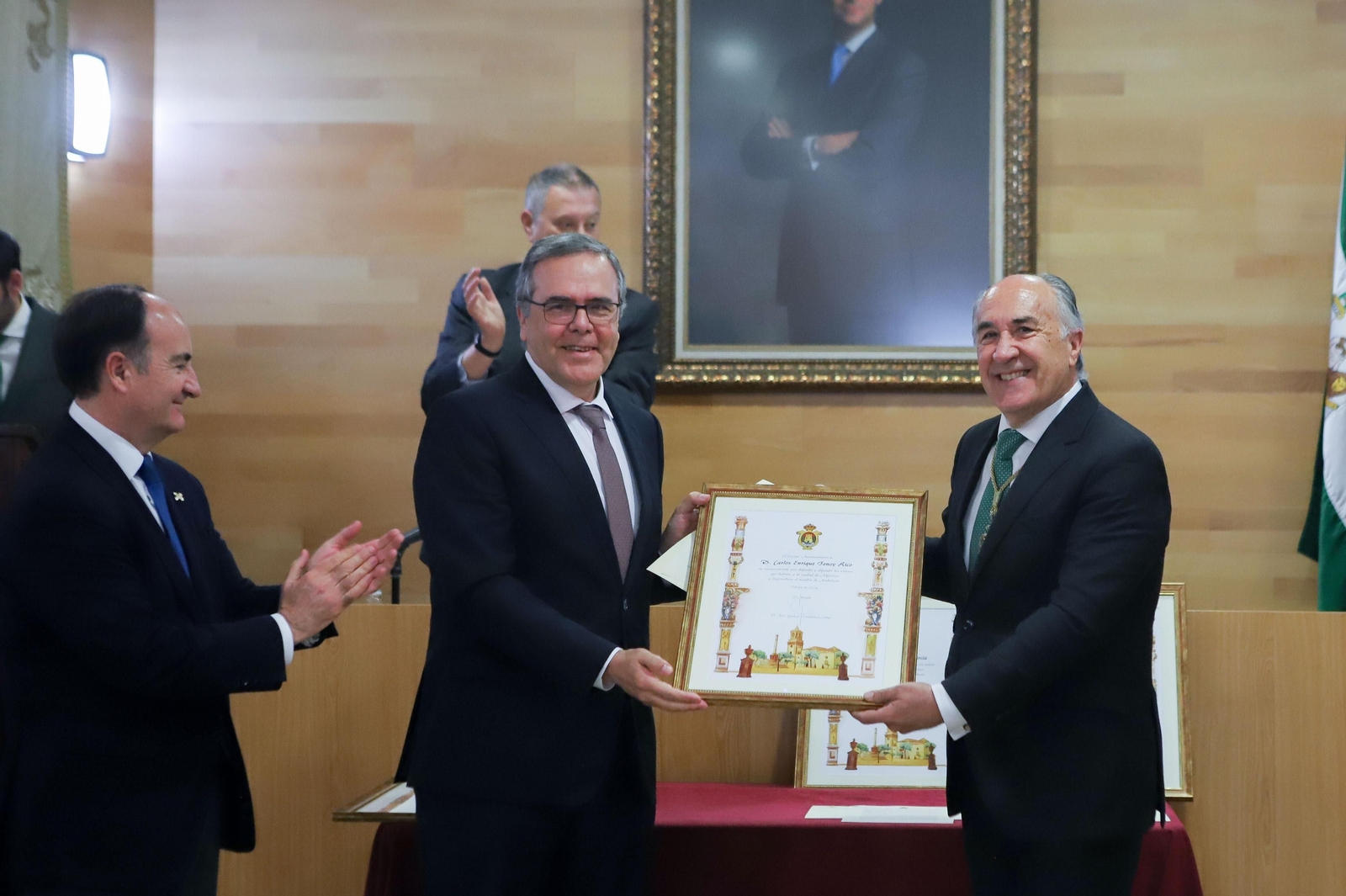 Entrega de los reconocimientos del 28F en Algeciras.