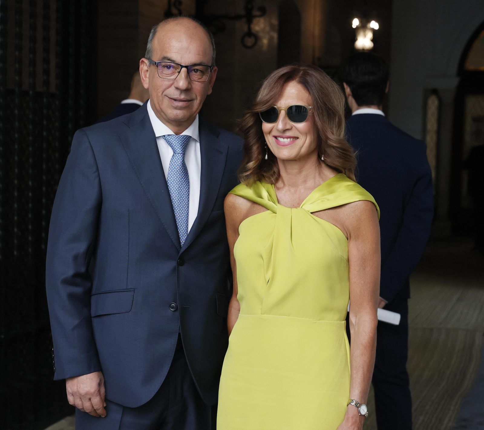 Antonio Muñoz celebra su boda en el Palacio de la Motilla