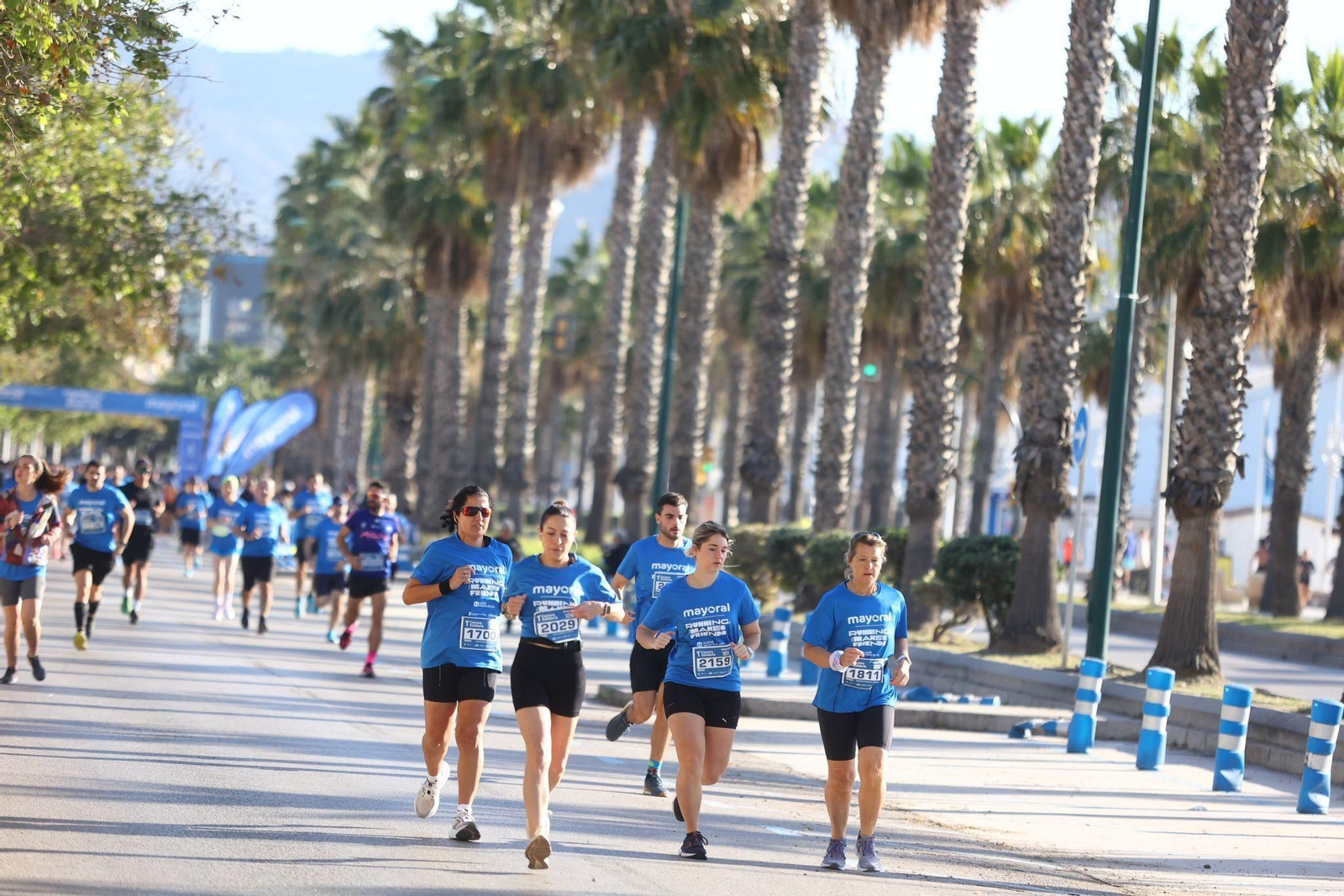 Las mejores fotos de la I Carrera Solidaria Mayoral de Málaga