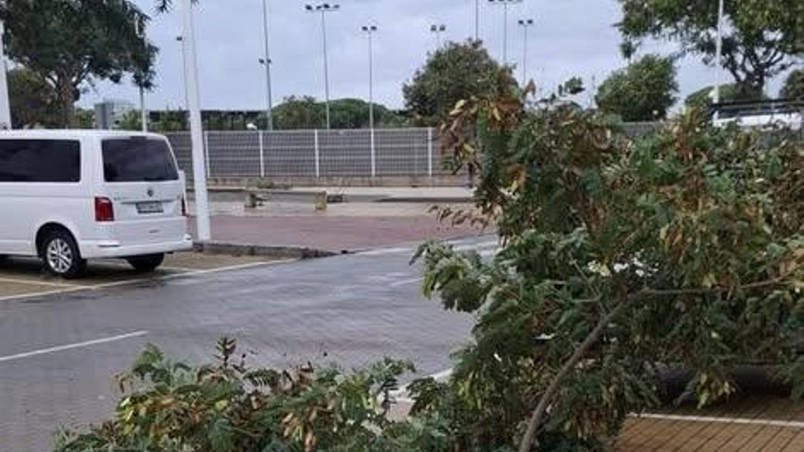 Punta Umbría sufre a 'Claudia'.