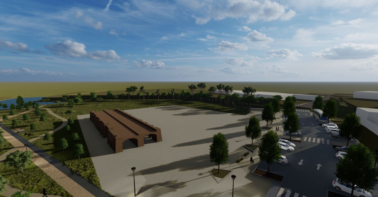 Las imágenes del nuevo parque fluvial de Puente Genil