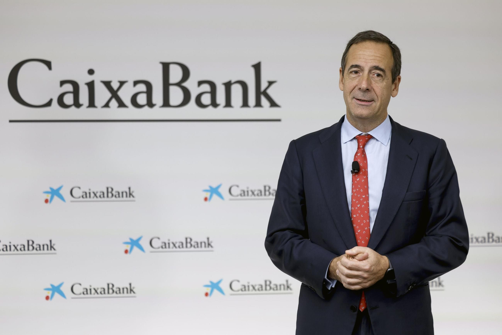 El consejero delegado de CaixaBank, Gonzalo Gortázar.