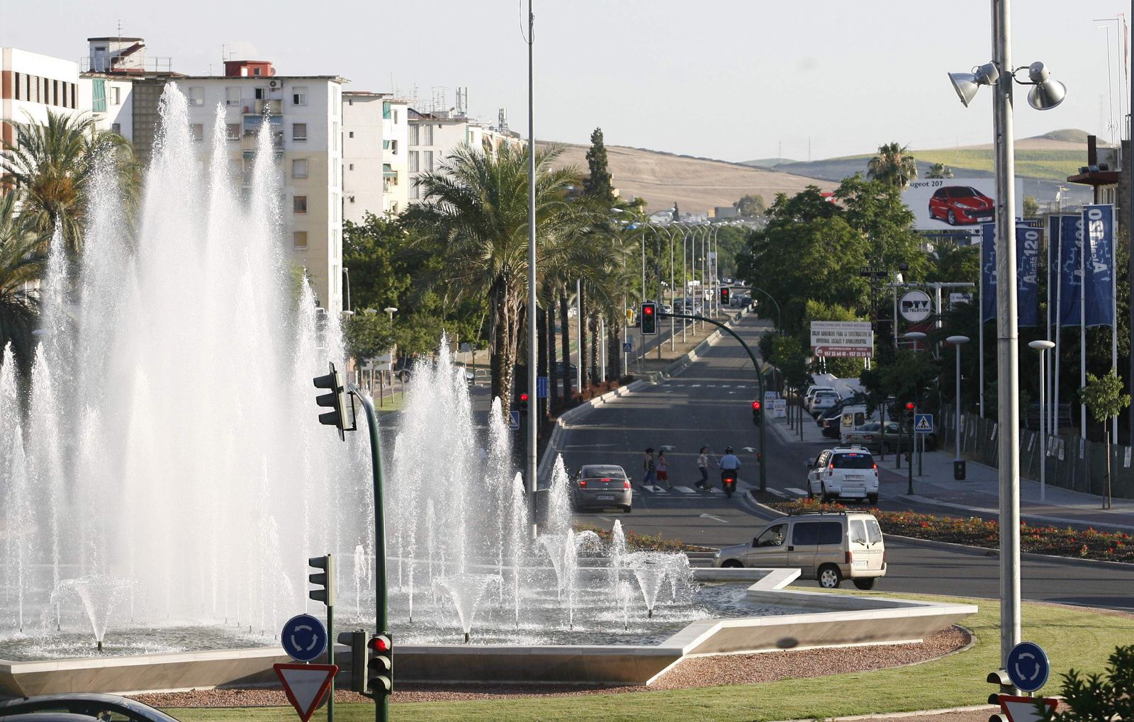 Plaza de Andalucía, en el Sector Sur.