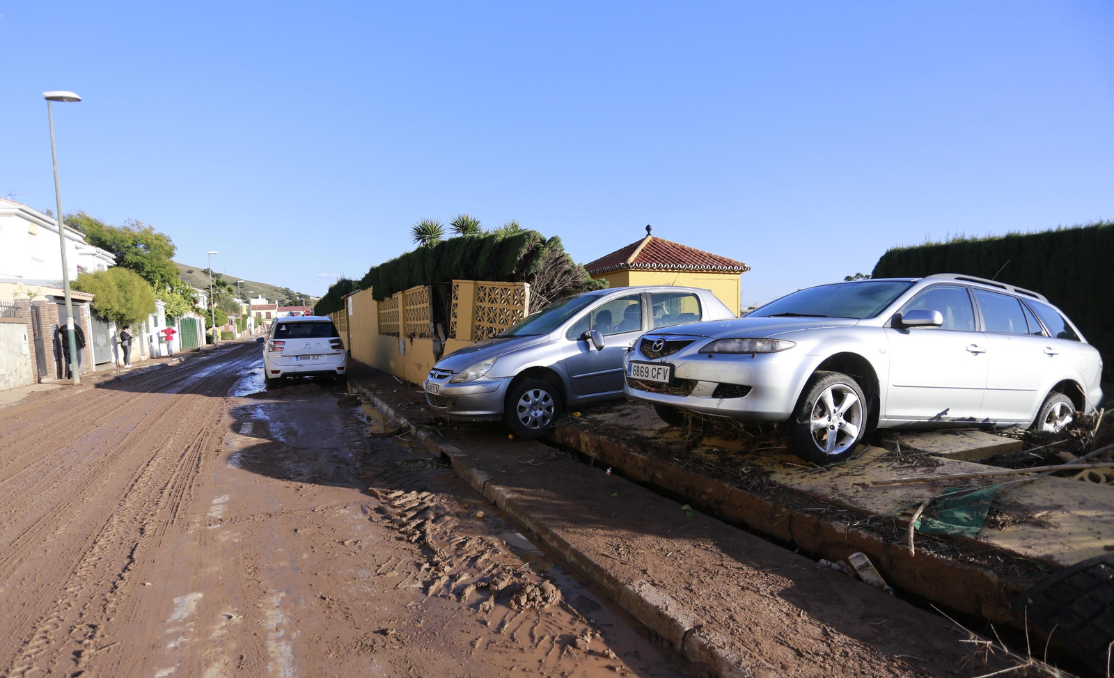 Las fotos de Campanillas un día después de la inundación Las fotos de Campanillas un día después de la inundación