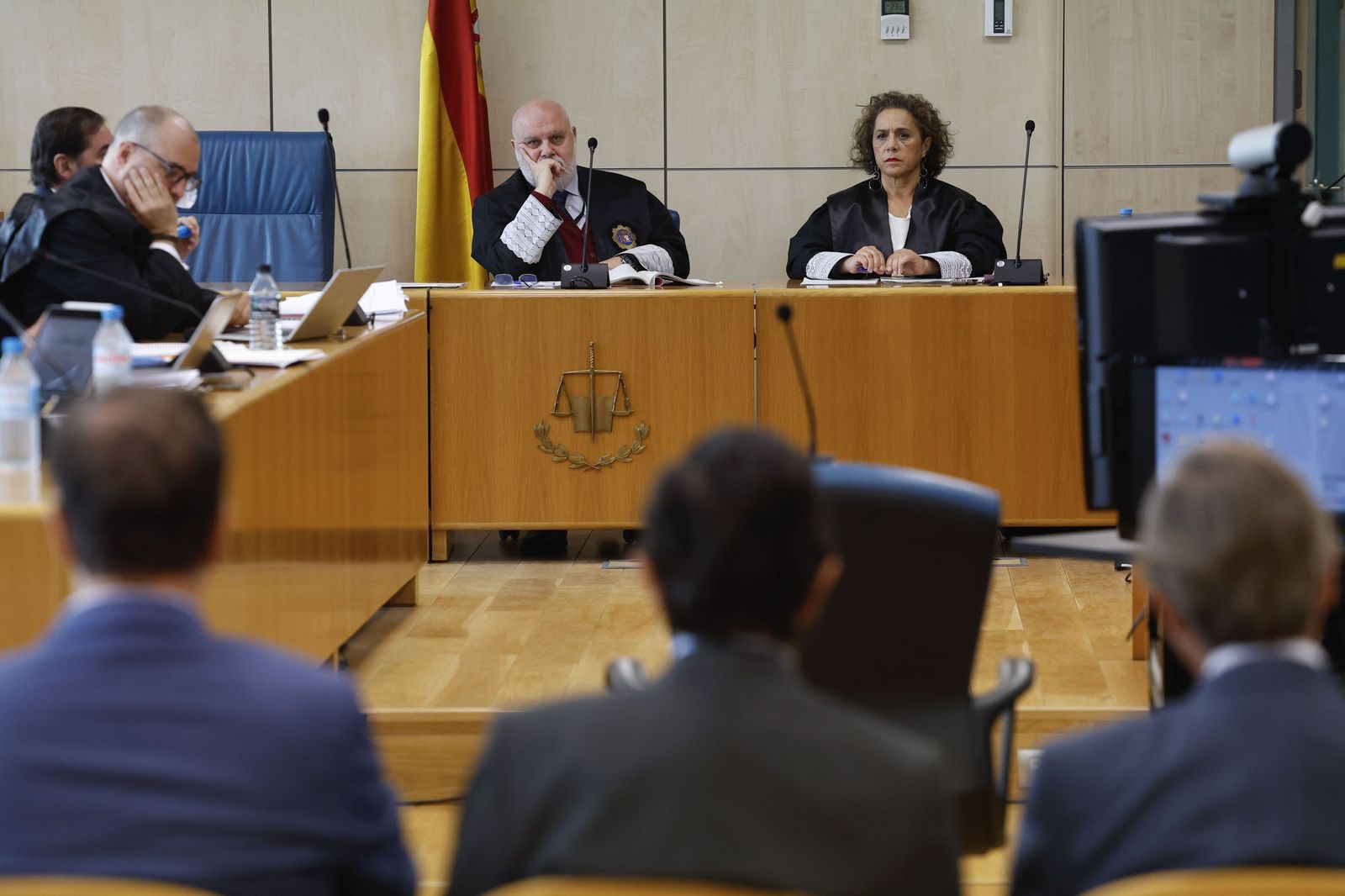 Imagen del juicio en la Audiencia Nacional.