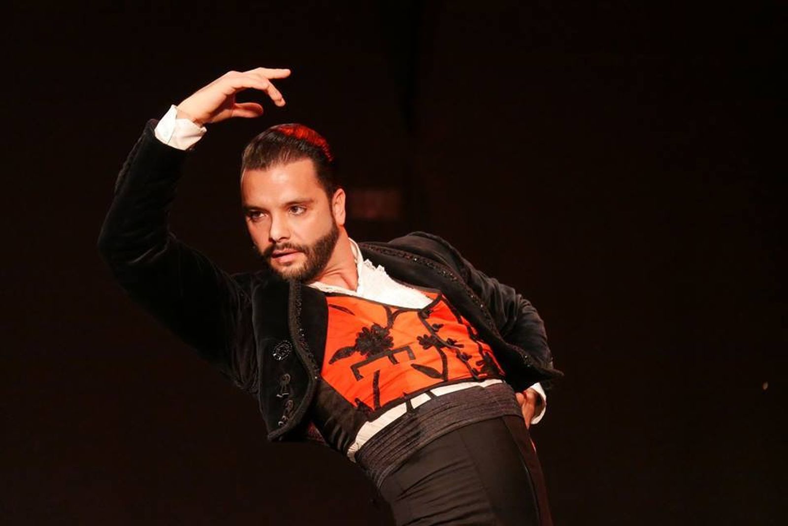 El bailaor Carlos Carbonell, que mañana actuará en la Venta de Vargas.