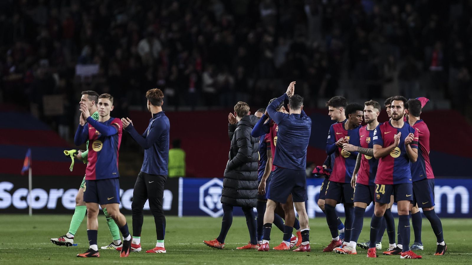 Las fotos del Barcelona-Benfica