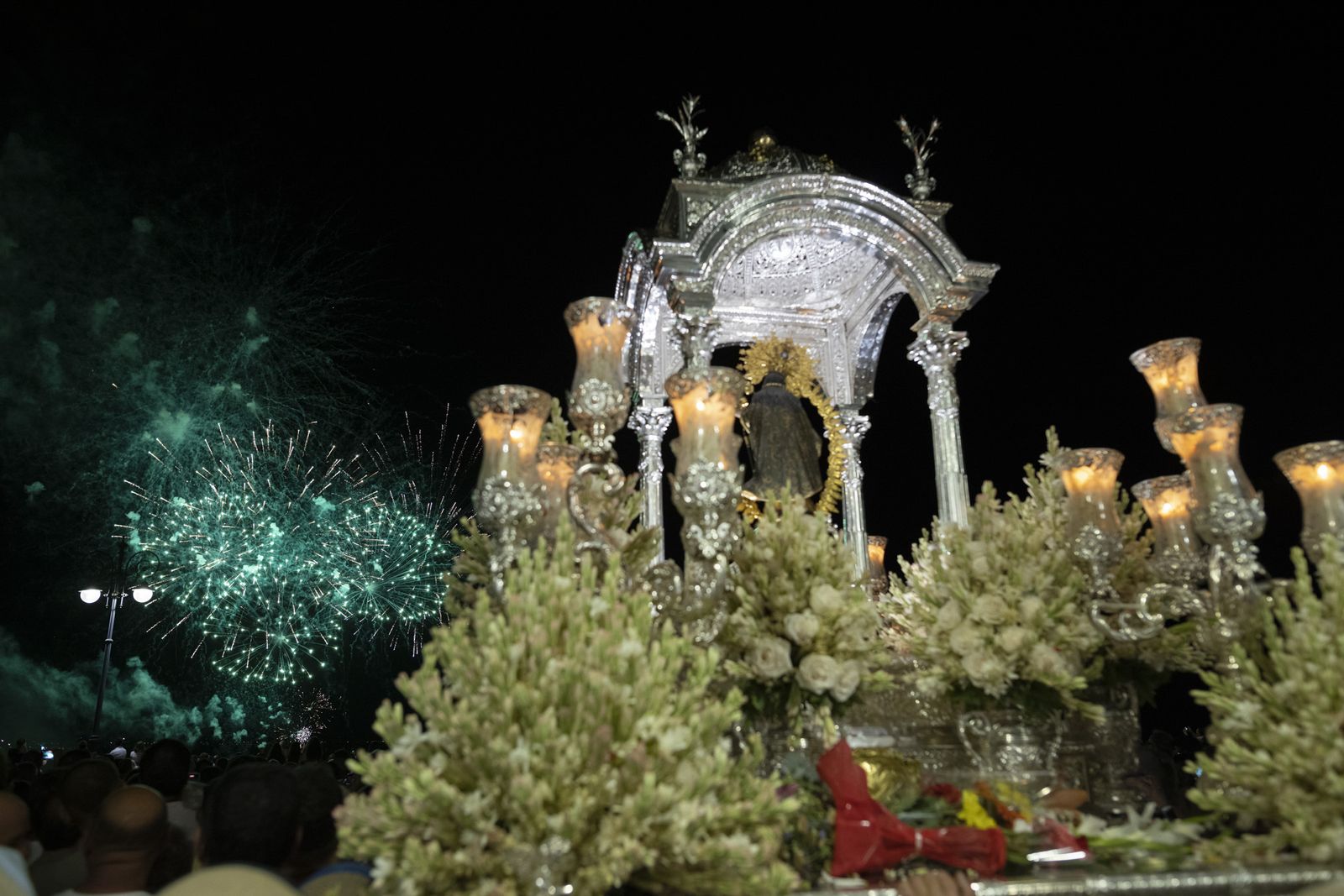 Imágenes de la recogida de la Virgen de la Cinta 2022