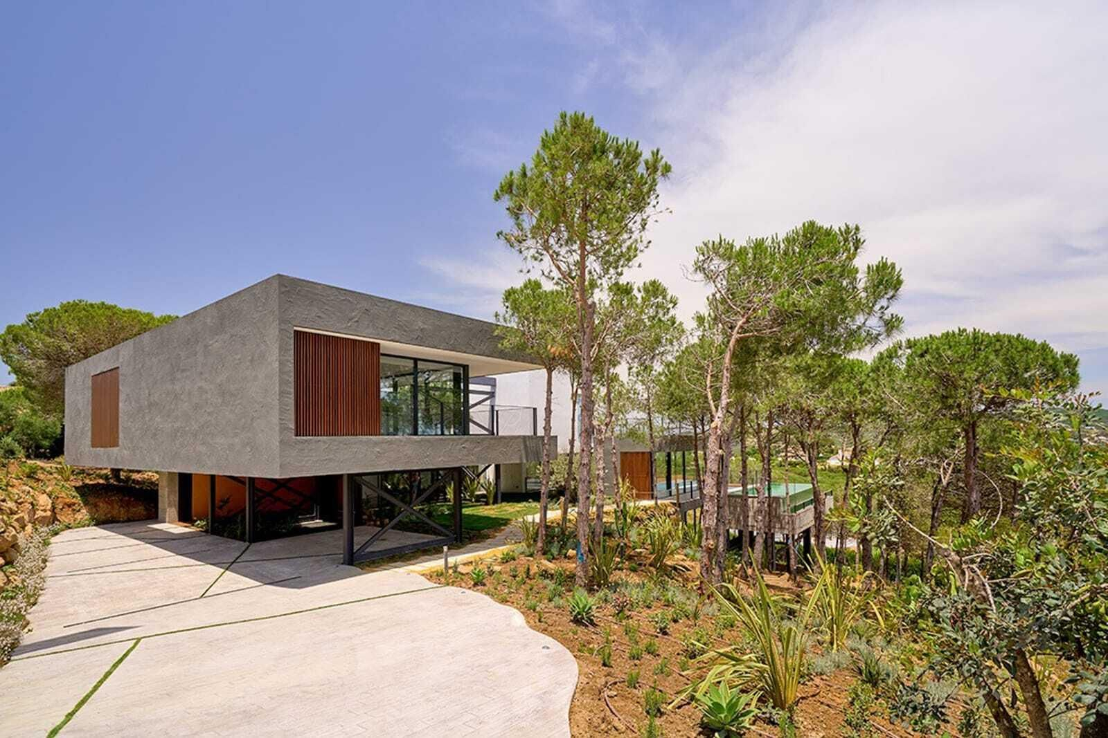 Así es la villa de lujo de arquitectos malagueños que ha ganado un premio. Así es la villa de lujo de arquitectos malagueños que ha ganado un premio.