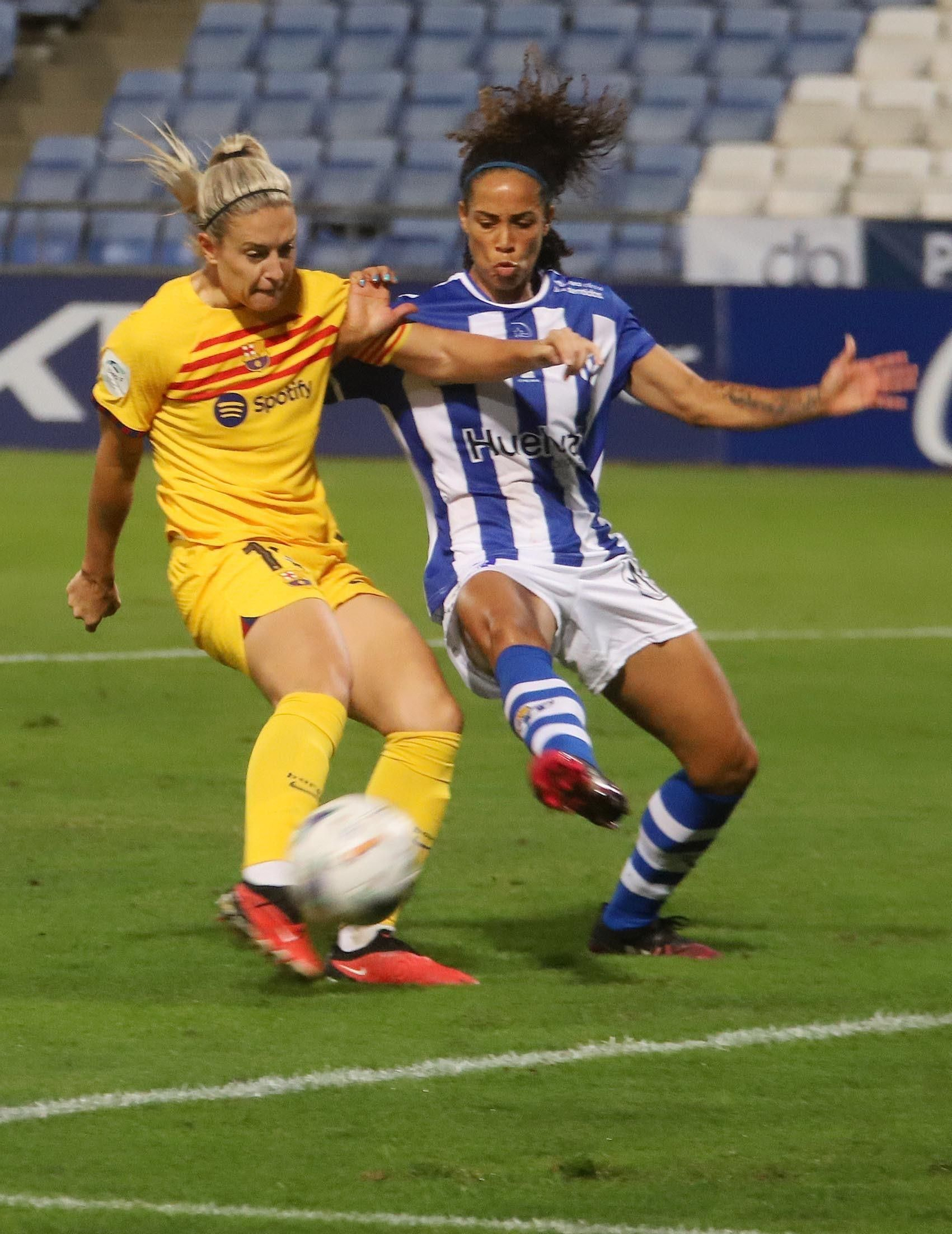 Imágenes del Sporting de Huelva-FC Barcelona