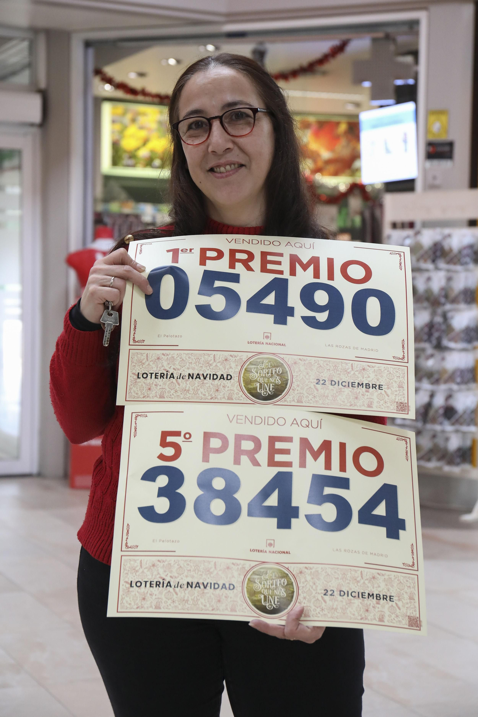 Celebraciones de los premiados con la Lotería de Navidad en España Celebraciones de los premiados con la Lotería de Navidad en España