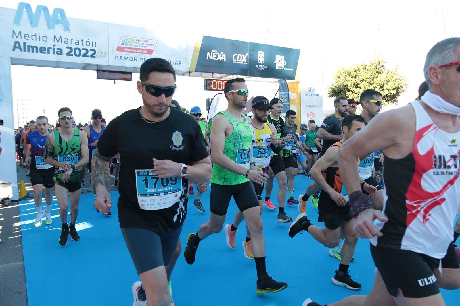 Las imágenes del Medio Maratón de Almería 2022-23